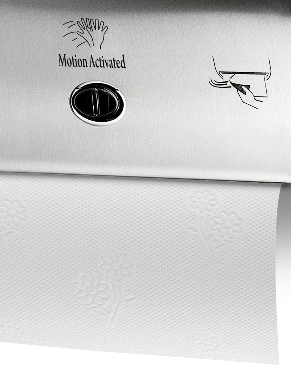 Rulopak Sensörlü Kağıt Havlu Dispenseri  Paslanmaz 21 Cm