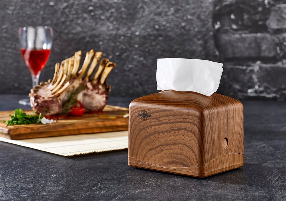 Rulopak Tekçek Mini Peçete Kağıdı Dispenseri Ceviz