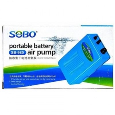 Sobo Pilli Hava Motoru SB-980 DC 2x1,5W 2lt/dak.