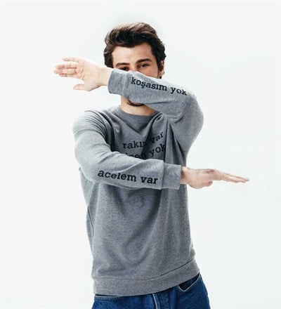 RAKIMIZ VAR İÇESİM YOK ANTRASİT SWEATSHIRT