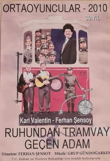 Ruhundan Tramvay Geçen Adam (küçük afiş)