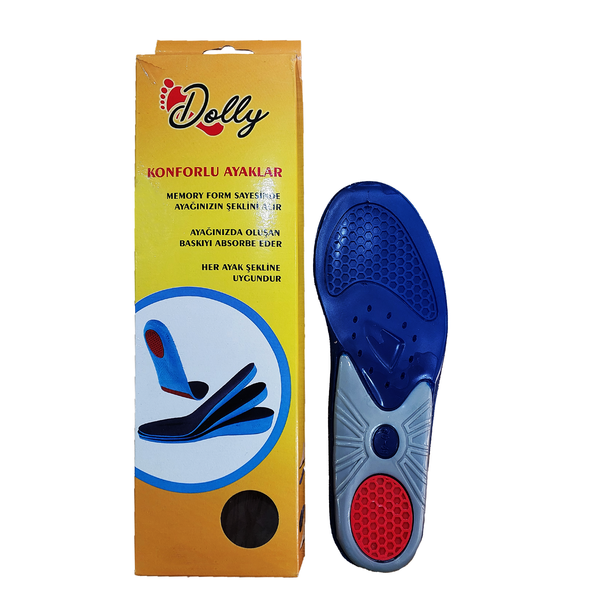 Dolly Hafızalı Comfort Tabanlık | Tabanlık Model ve Çeşitleri | Şimşekoğlu Askeri Malzeme