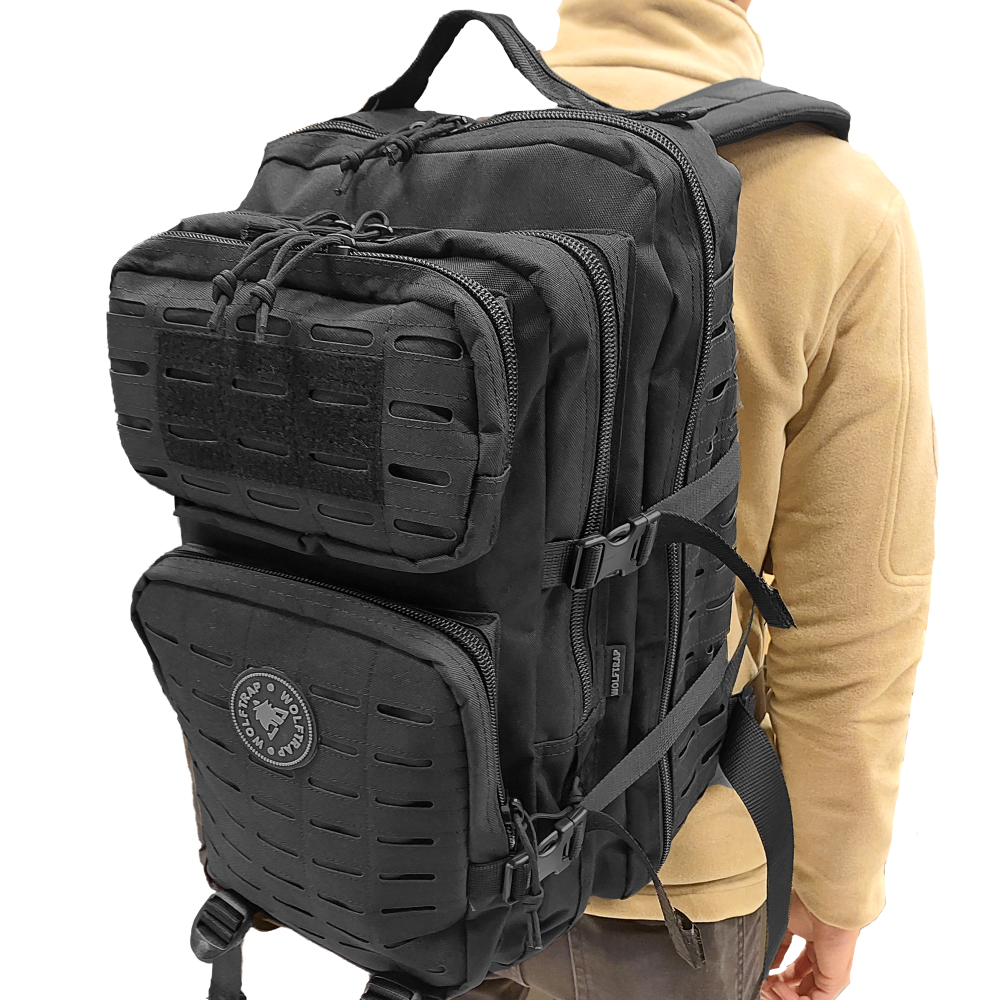 Siyah 45 Litre Outdoor Sırt Çantası, Siyah Taktik Çanta | Taktik Çanta Modelleri Ve Fiyatları | Şimşekoğlu Askeri Malzeme