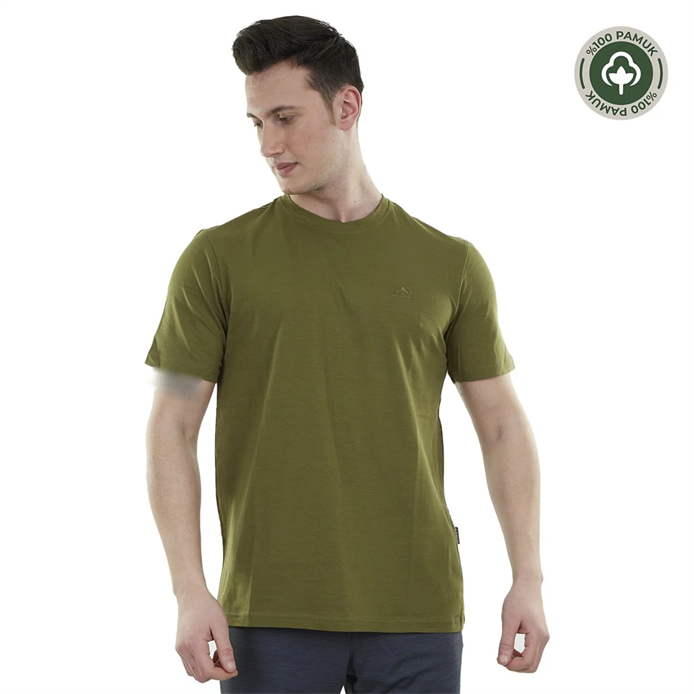 Alpinist Lucid Erkek T-shirt Haki | Erkek Tişört Modelleri Ve Fiyatları | Şimşekoğlu Askeri Malzeme