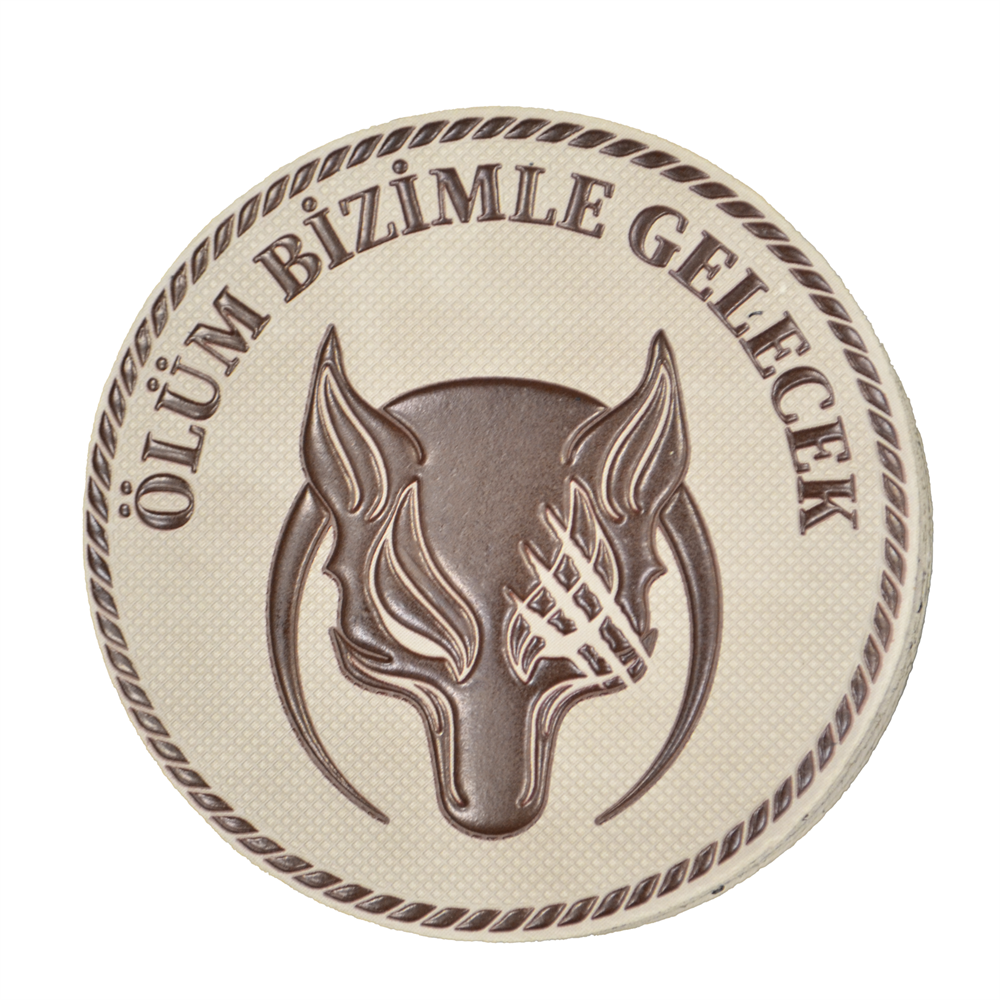 Kurt Logolu Peç - Ölüm Bizimle Gelecek | Peç / Patch Modelleri Ve Fİyatları | Şimşekoğlu Askeri Malzeme