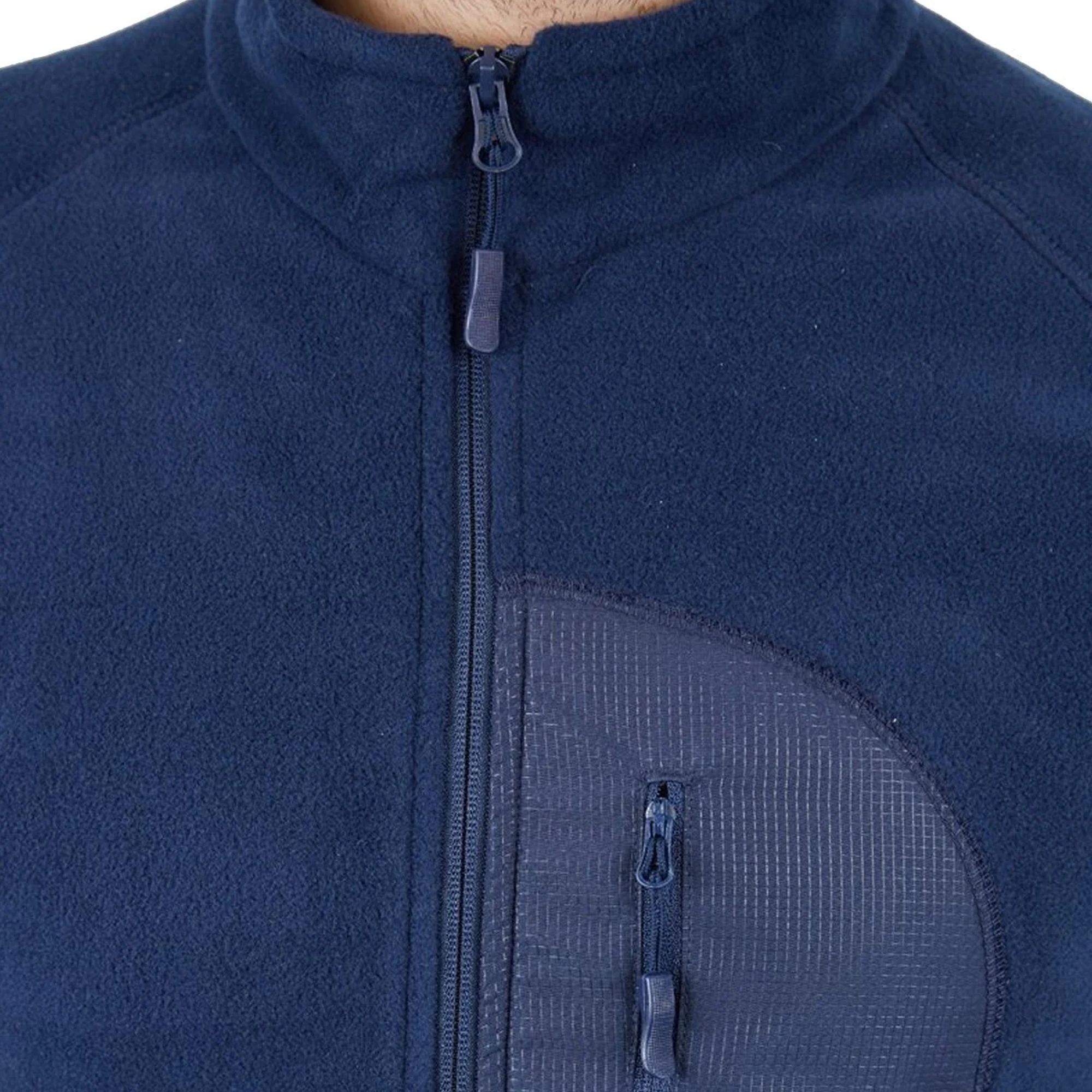 Tam Fermuarlı Polar Ceket Indigo, Sıcak Tutan Polar Ceket | Polar Ceket Modelleri Ve Fiyatları