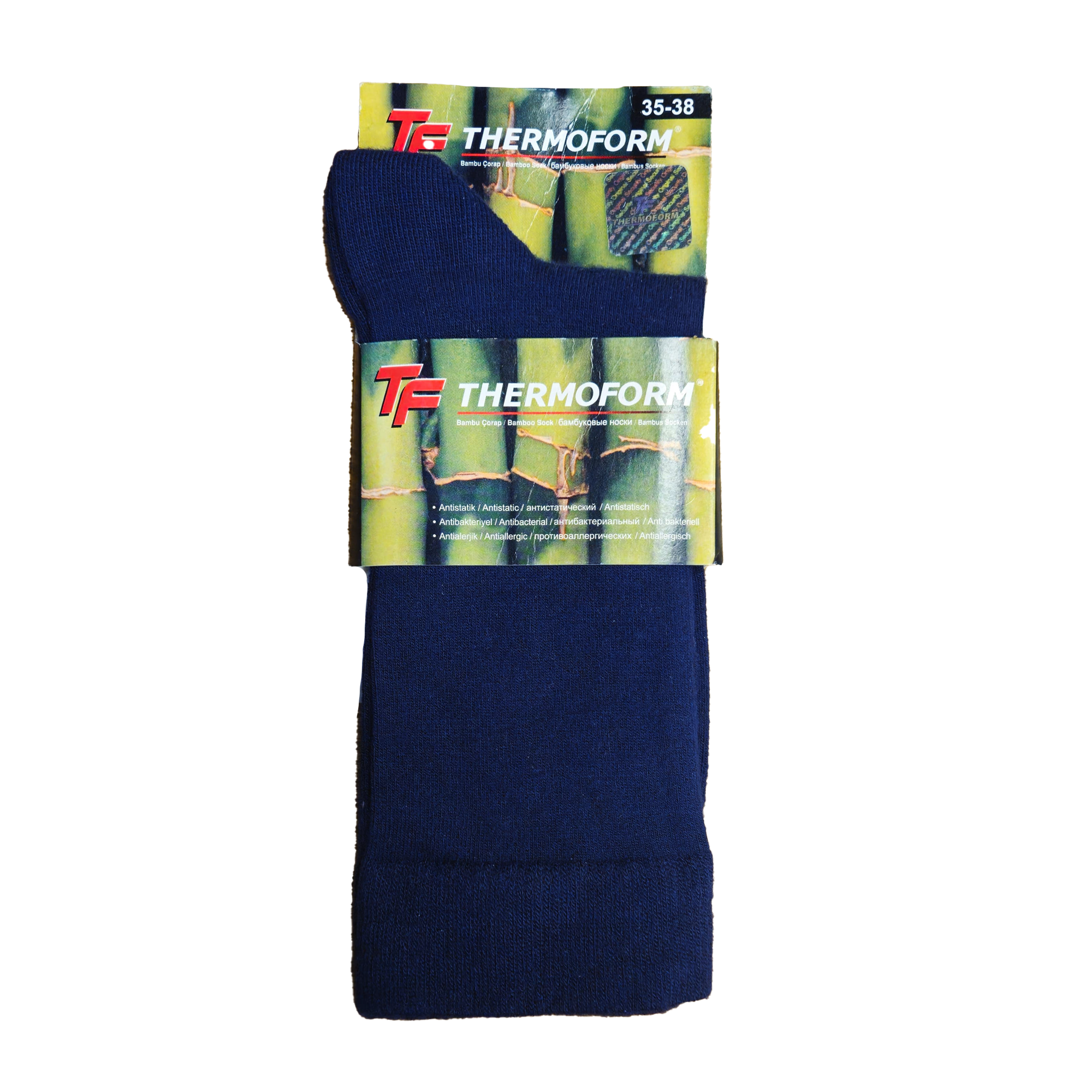 Thermoform Bambu Çorap Koyu Mavi 35-38 | Bambu Çorap Modelleri Ve Fiyatları