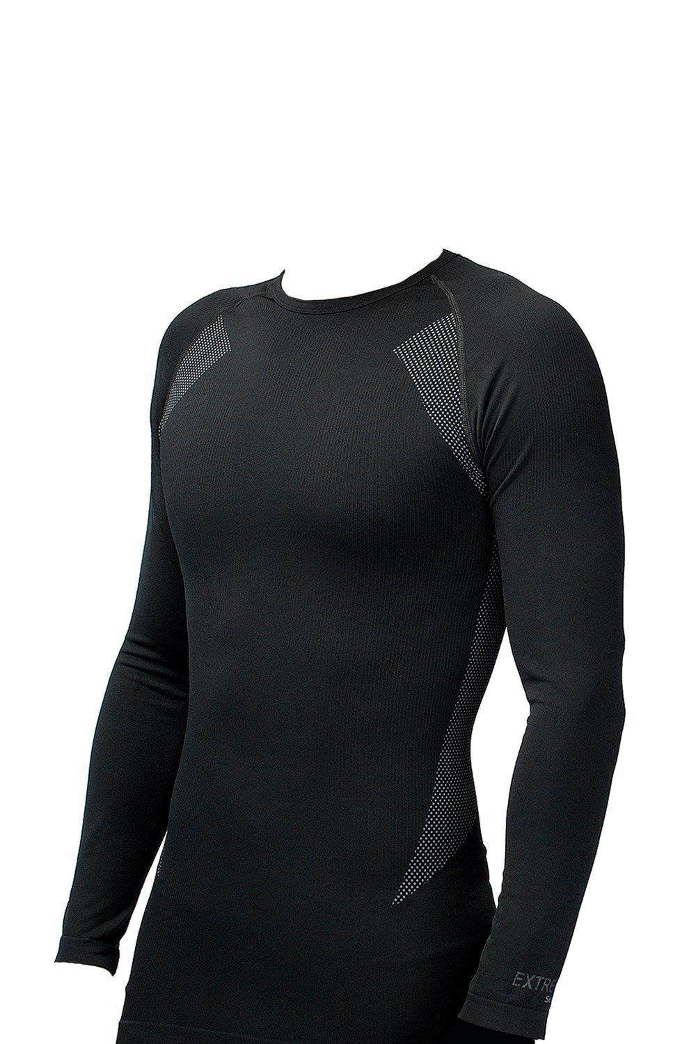 Thermoform Extreme Erkek Seamless Termal Sweatshirt SİYAH