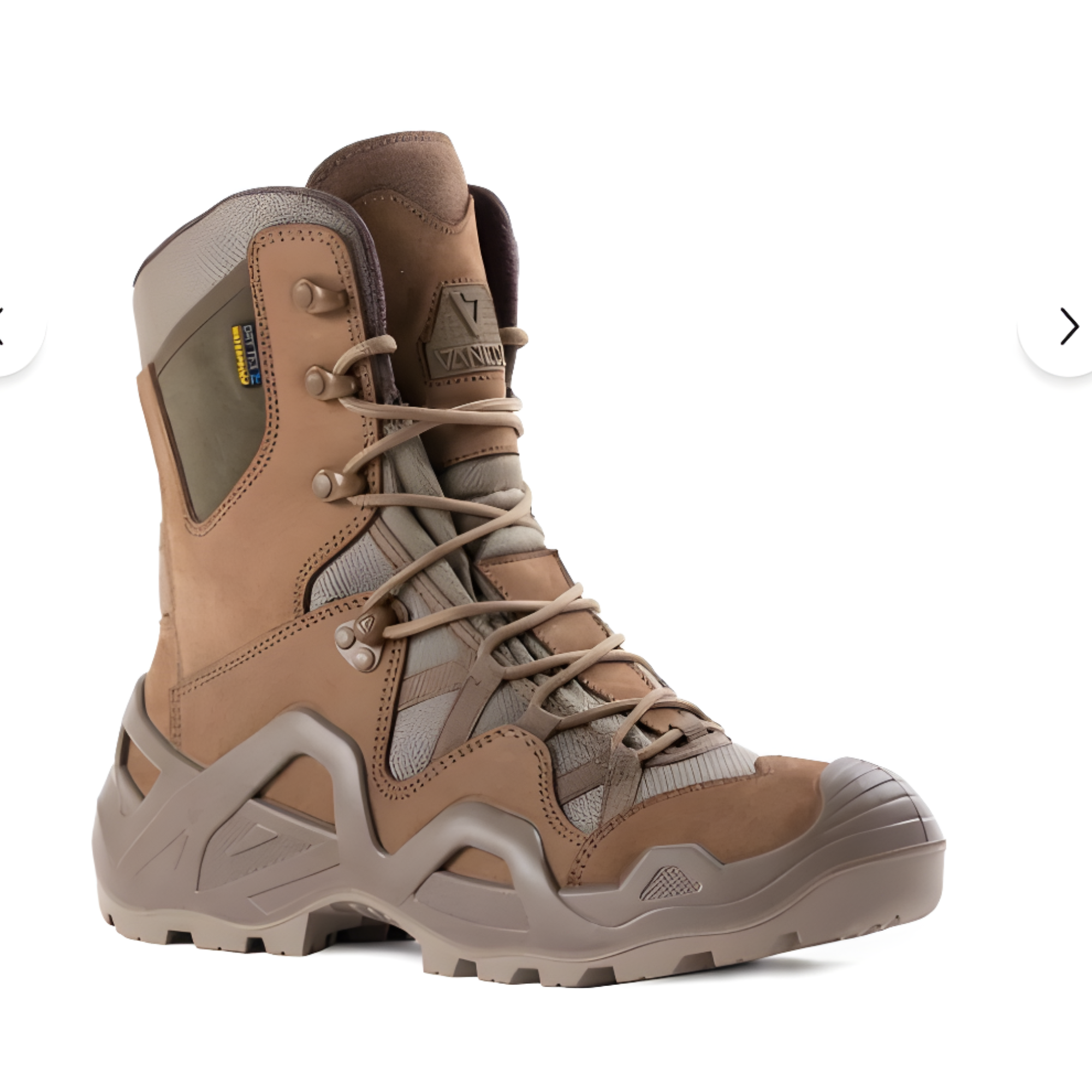 VANEDA 992 Storm Pro On Duty Nubuk Açık Haki Dry-Tex Arazi Outdoor Trekking Asker Botu - Şimşekoğlu Askeri Malzeme