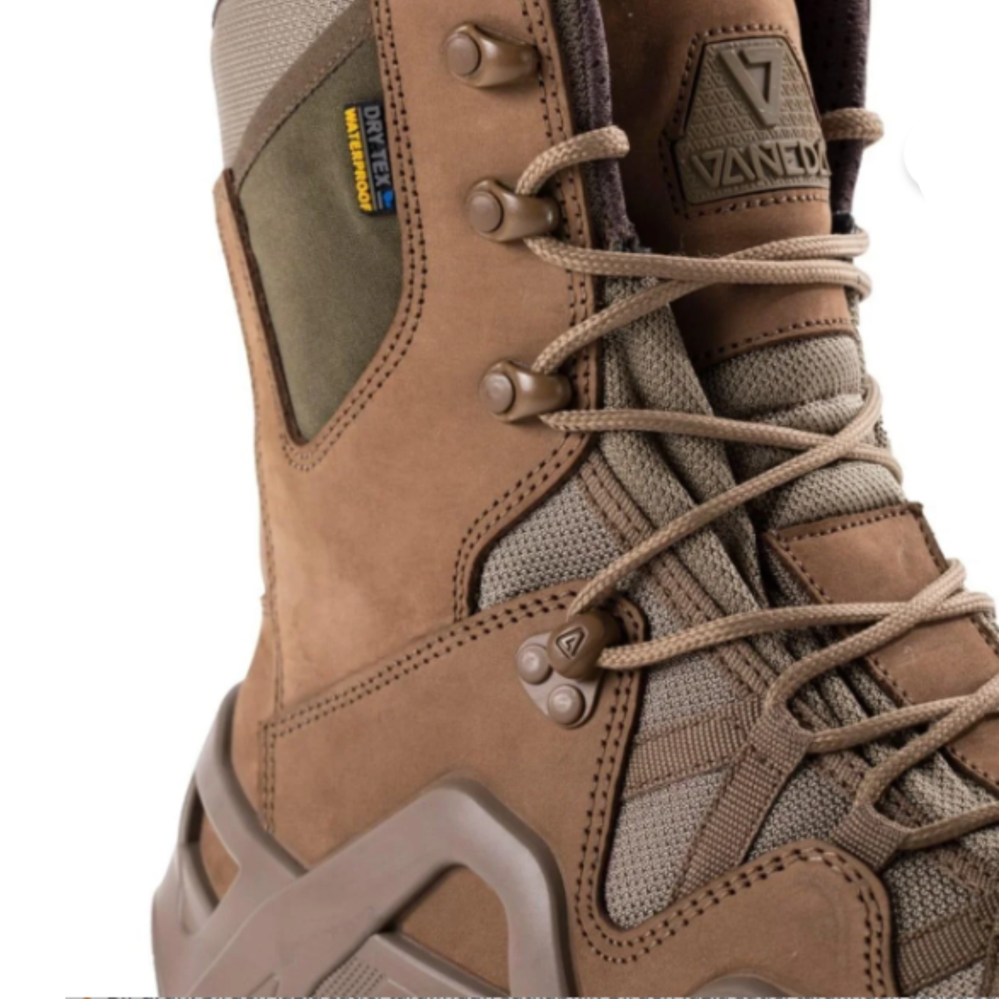 VANEDA 992 Storm Pro On Duty Nubuk Açık Haki Dry-Tex Arazi Outdoor Trekking Asker Botu - Şimşekoğlu Askeri Malzeme