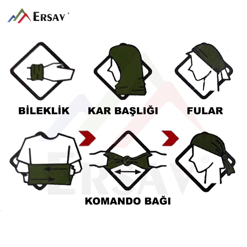 Wolftrap Çok Amaçlı Kullanılan Balaklava Buff