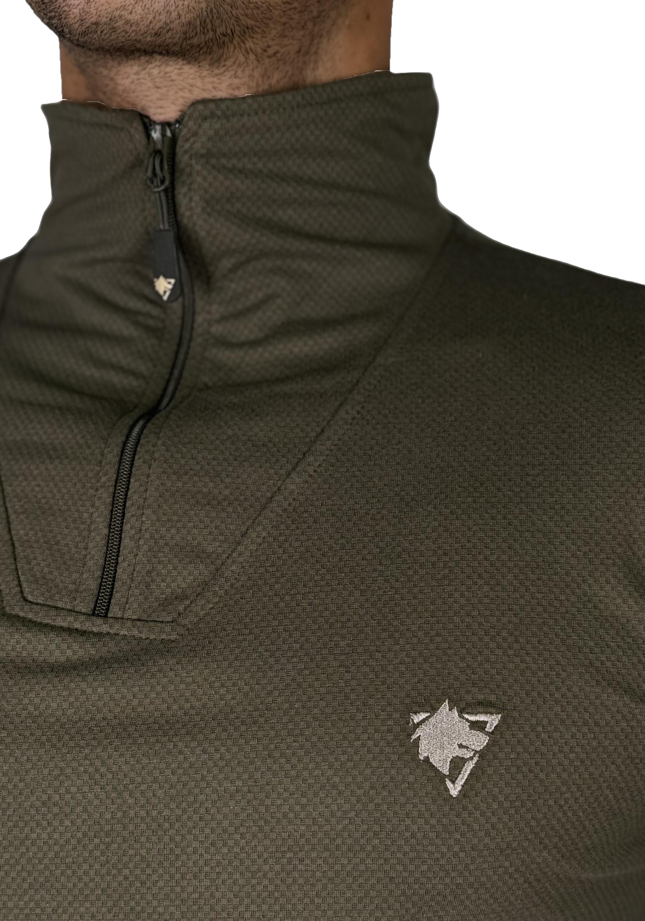 Wolftrap Iraz Balıkçı Yaka Uzun Kollu Taktik T-Shirt Haki | Taktik Tişört Modelleri ve Fiyatları