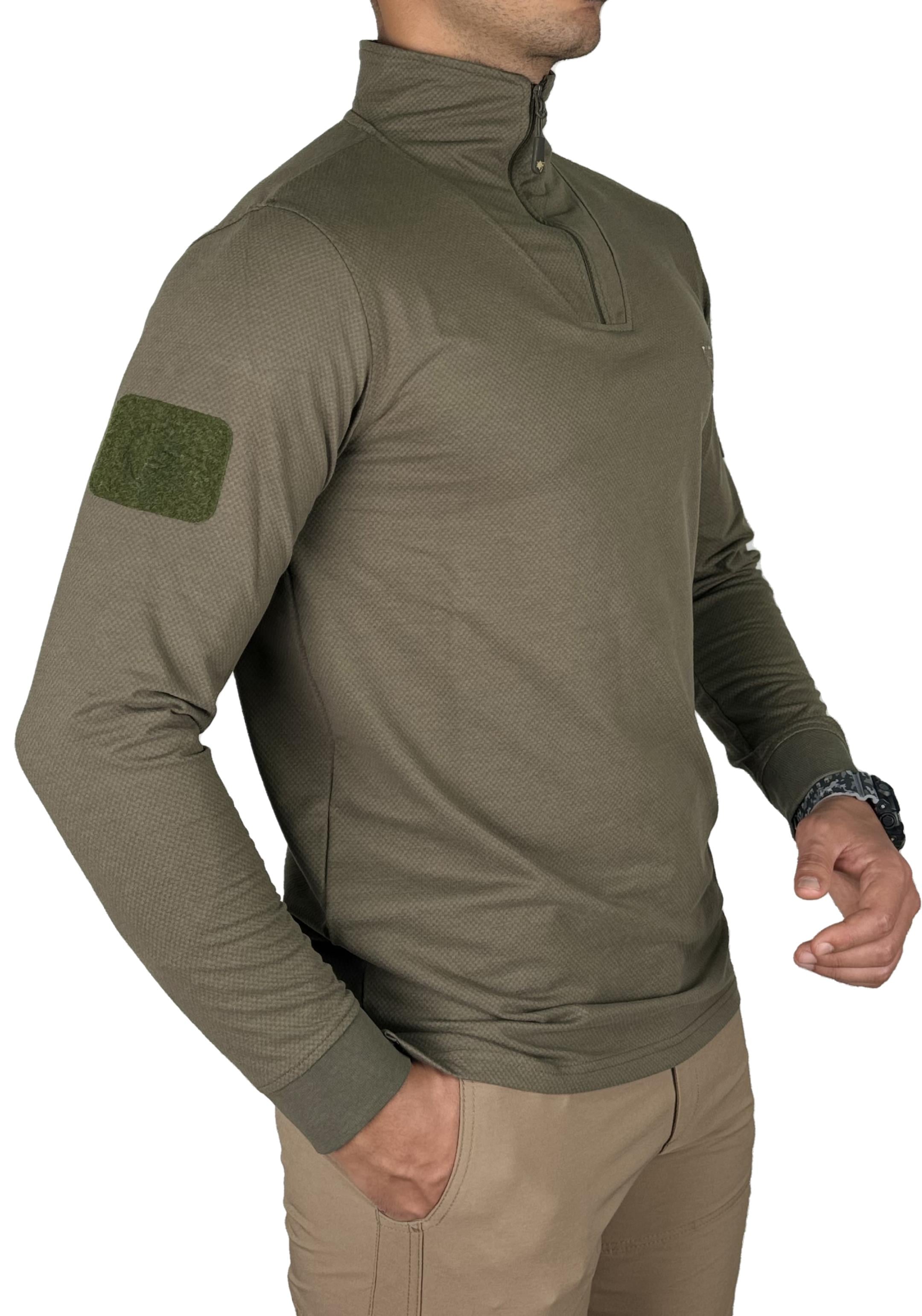Wolftrap Iraz Balıkçı Yaka Uzun Kollu Taktik T-Shirt Haki | Taktik Tişört Modelleri ve Fiyatları