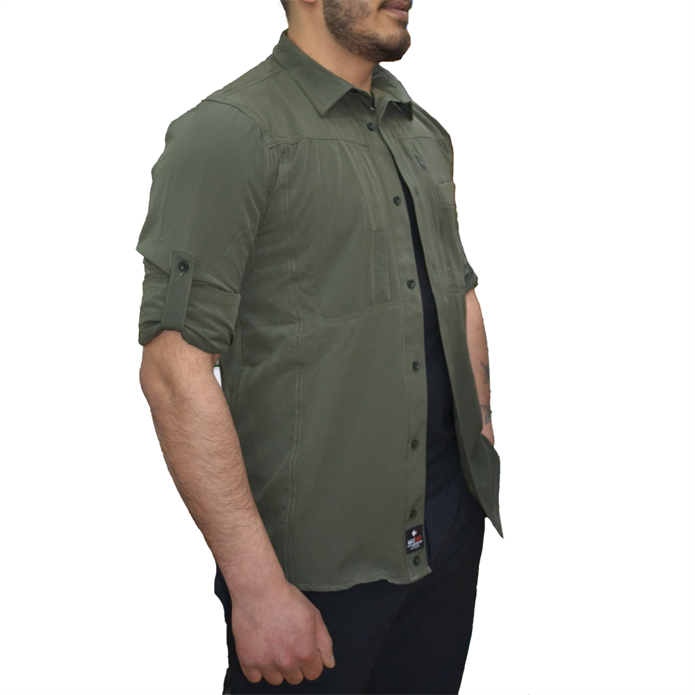 WolfTrap Non-Iron Taktik Gömlek Haki