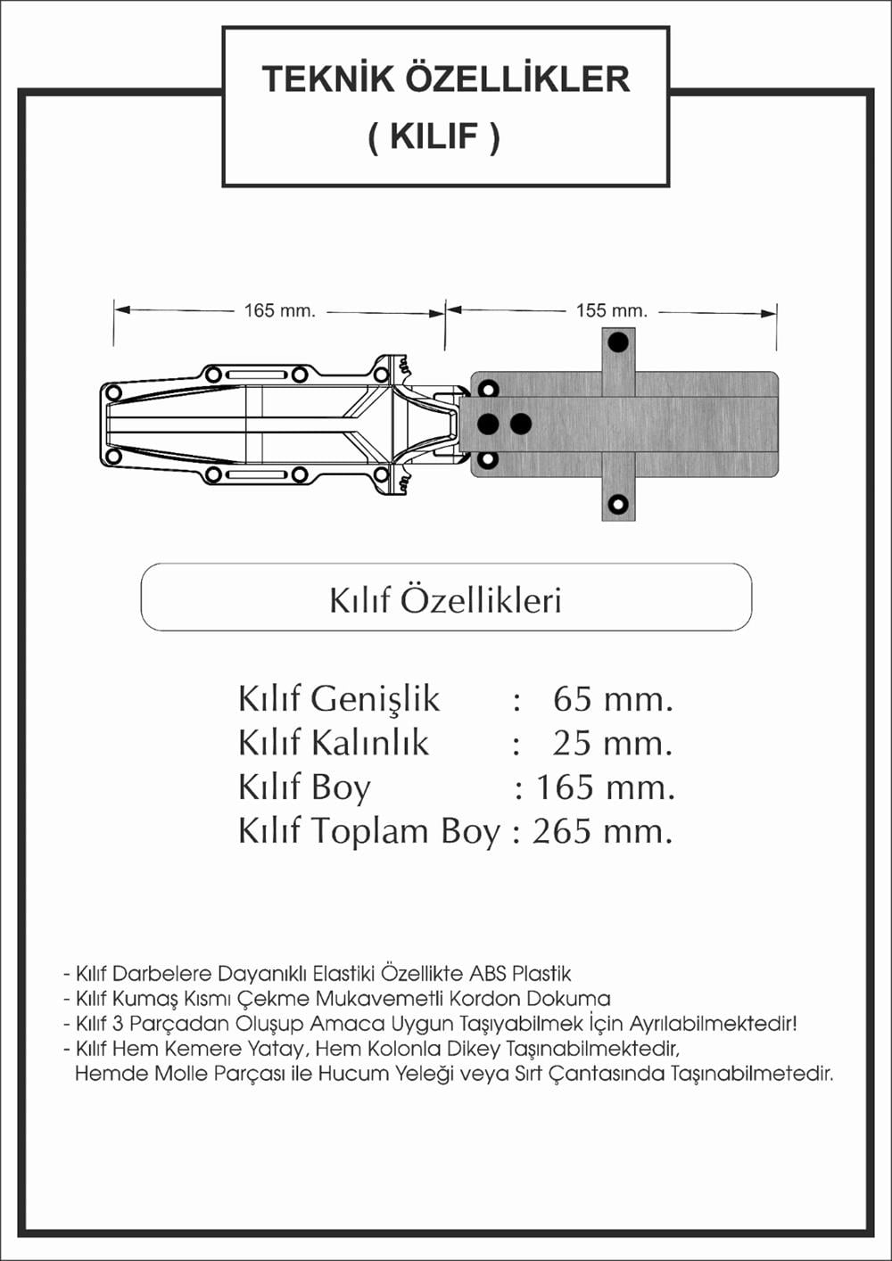 WOLFTRAP Tactical Bıçak Haki