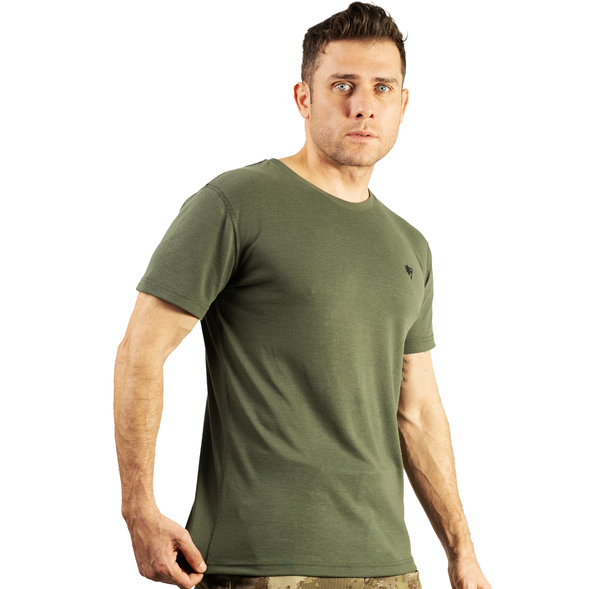 Wolftrap Tactical Fur Basic Tişört Haki | Tişört Modelleri ve Fiyatları | Wolftrap Tactical
