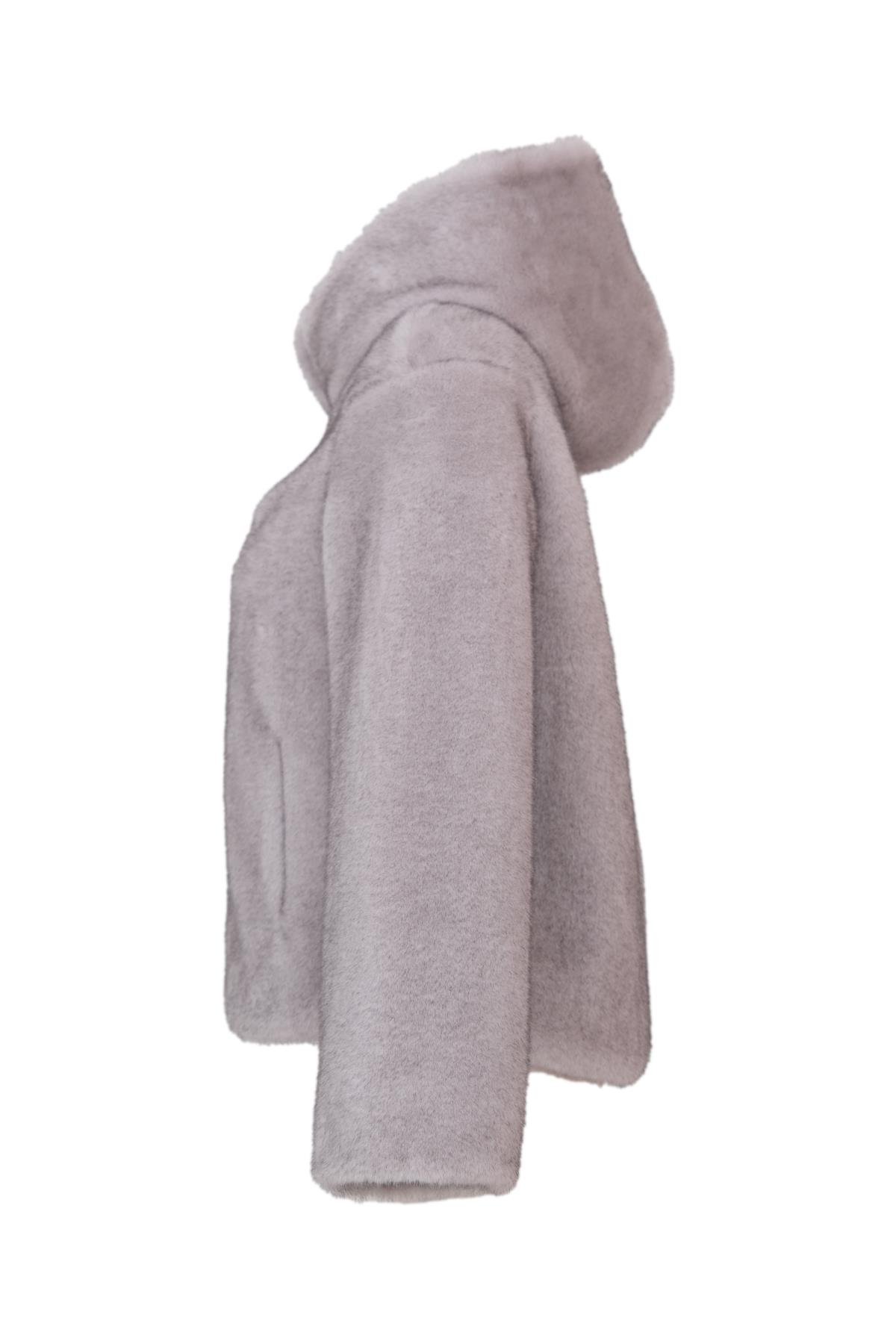 COS Suni Kürk Ceket - Gri