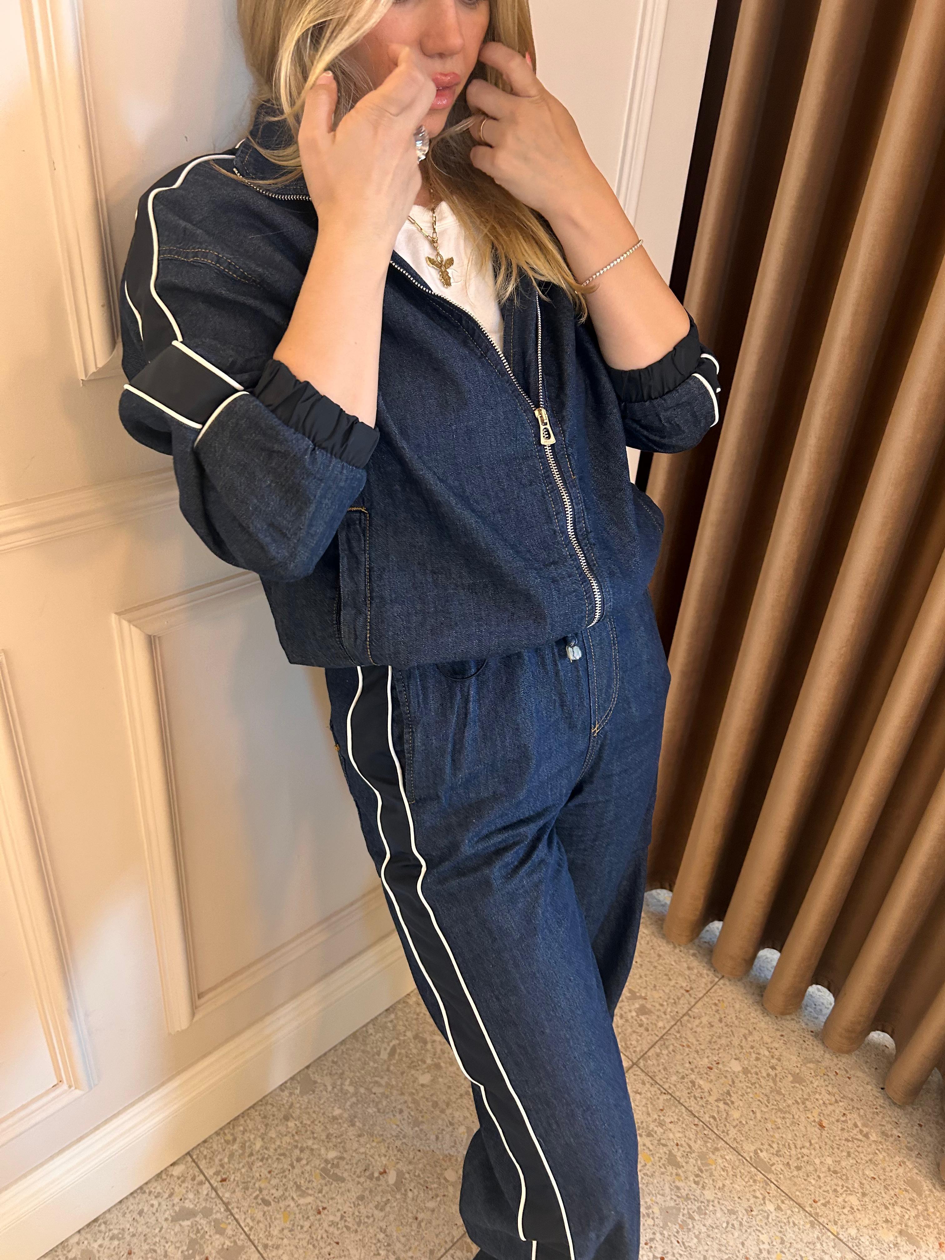 FLEX İkili Kot Takım - Denim Mavi