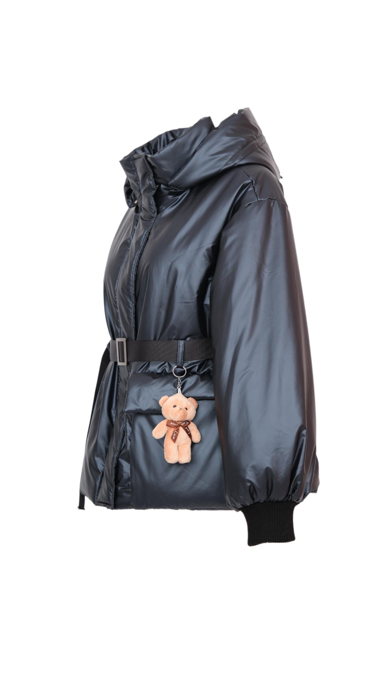 JANE BLACK Şişme Mont - Siyah