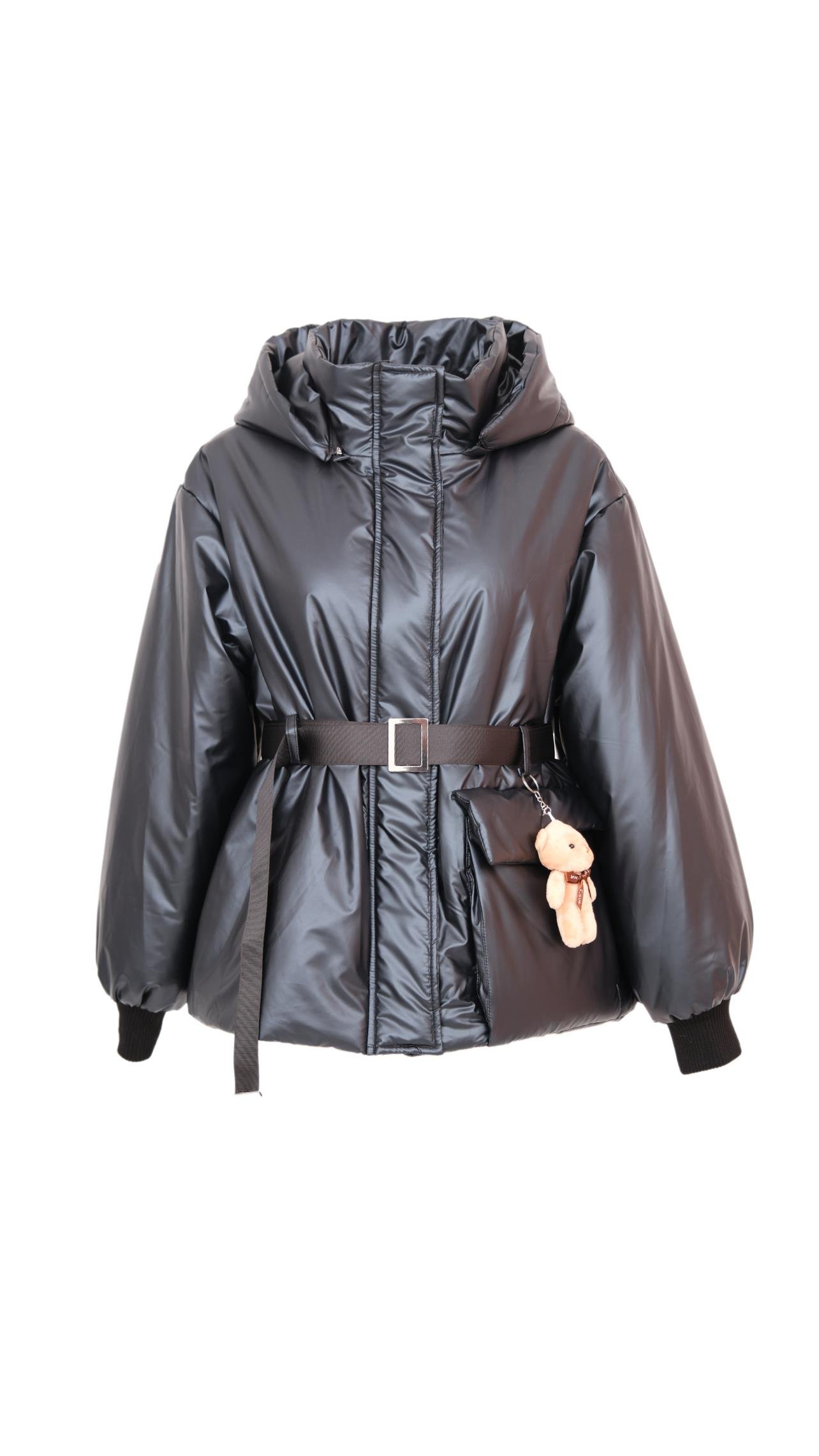 JANE BLACK Şişme Mont - Siyah