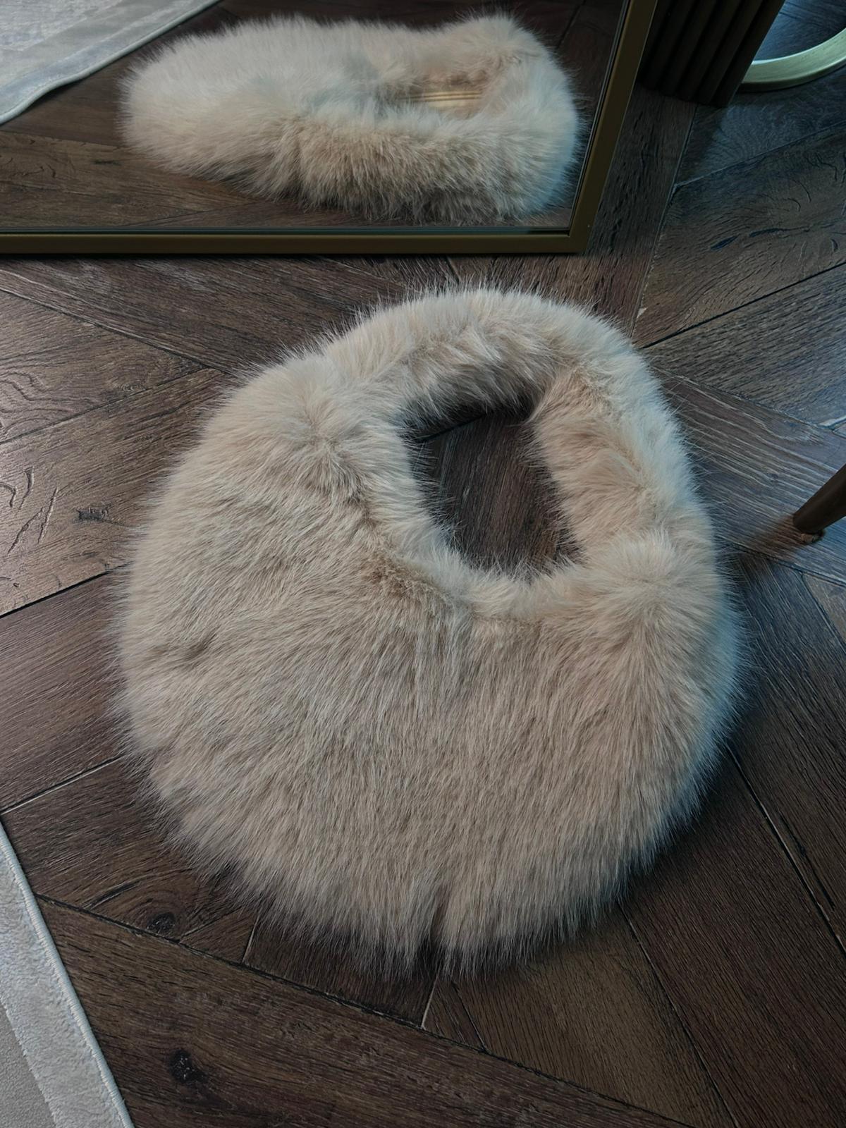 JF Kürk Çanta - Bej