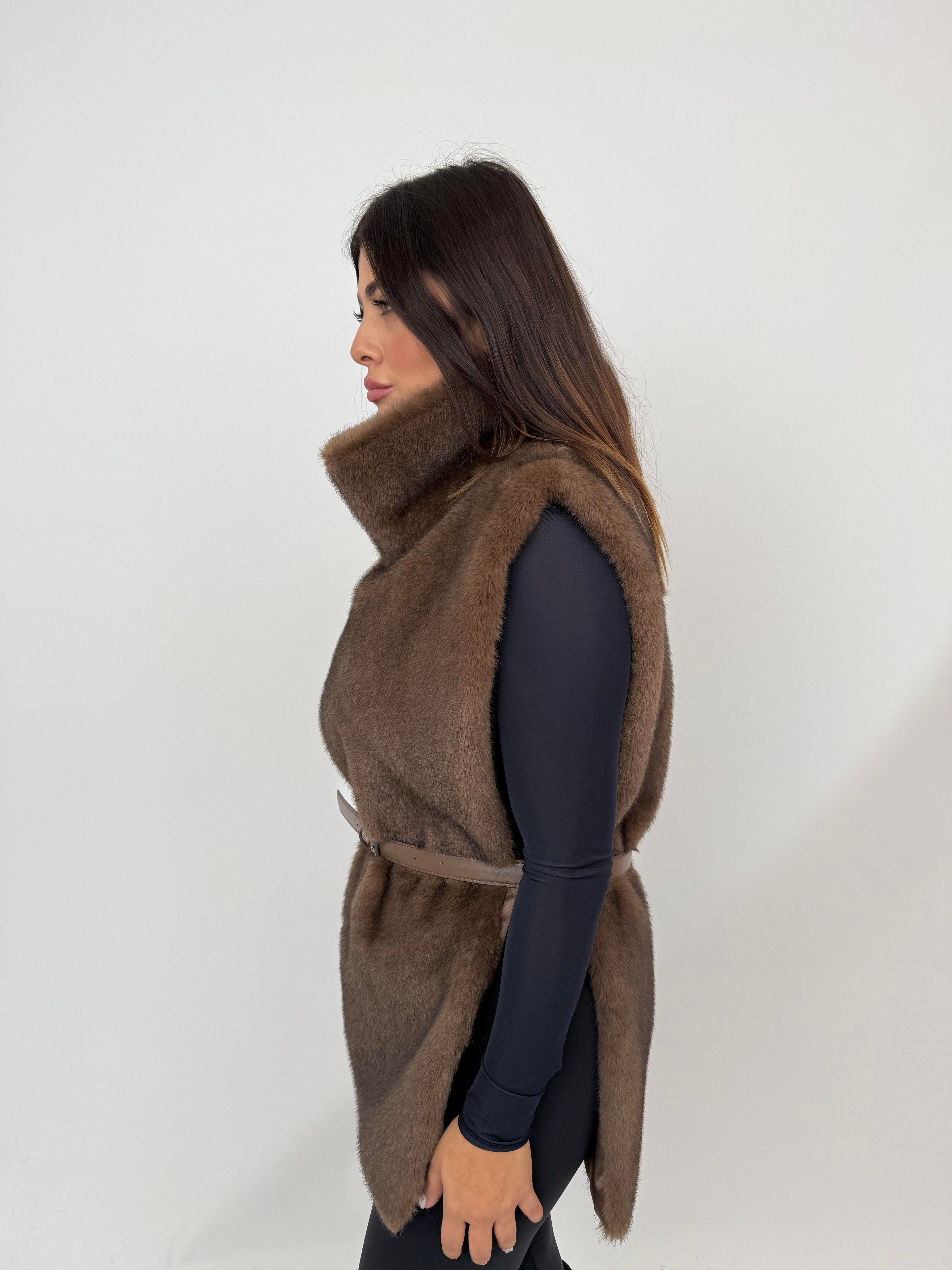 MARTINA Turtleneck - Kahverengi