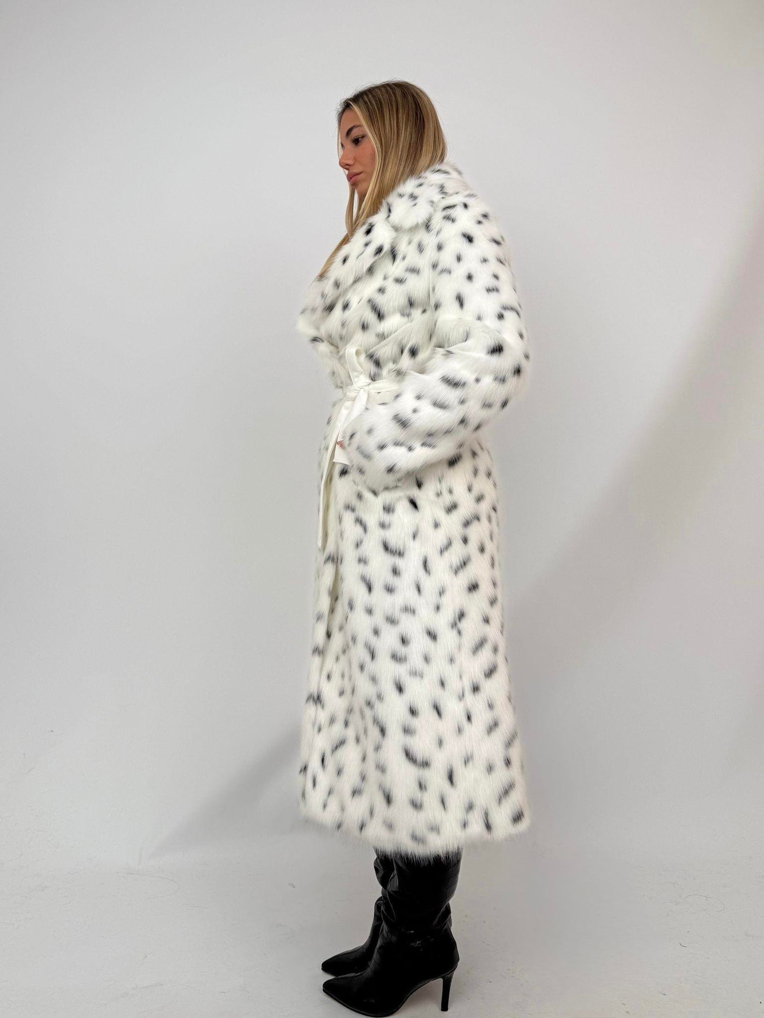 VICTORIA Suni Kürk Ceket - Leopar