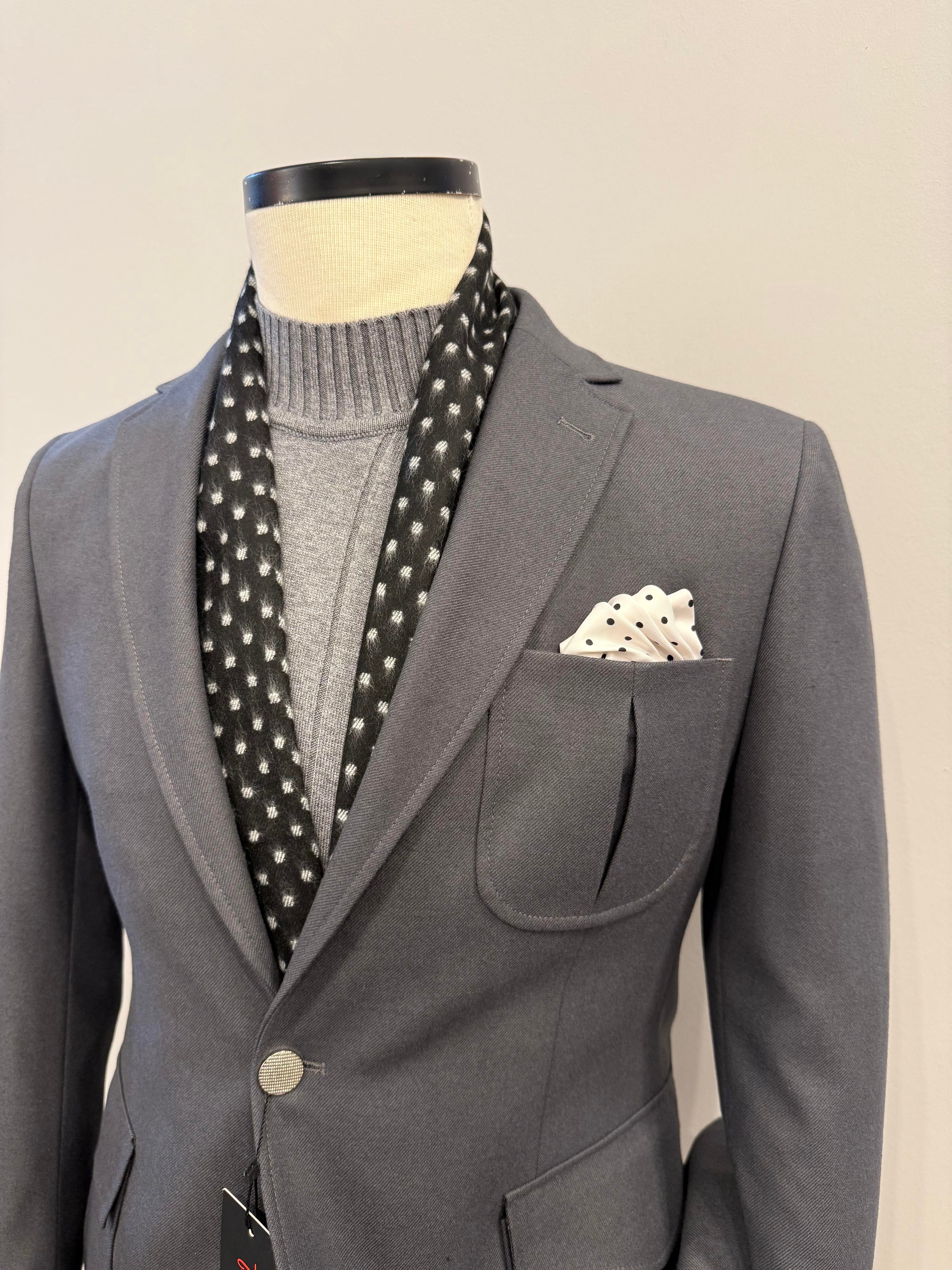 CEKET KOYU GRİ TORBA CEPLİ