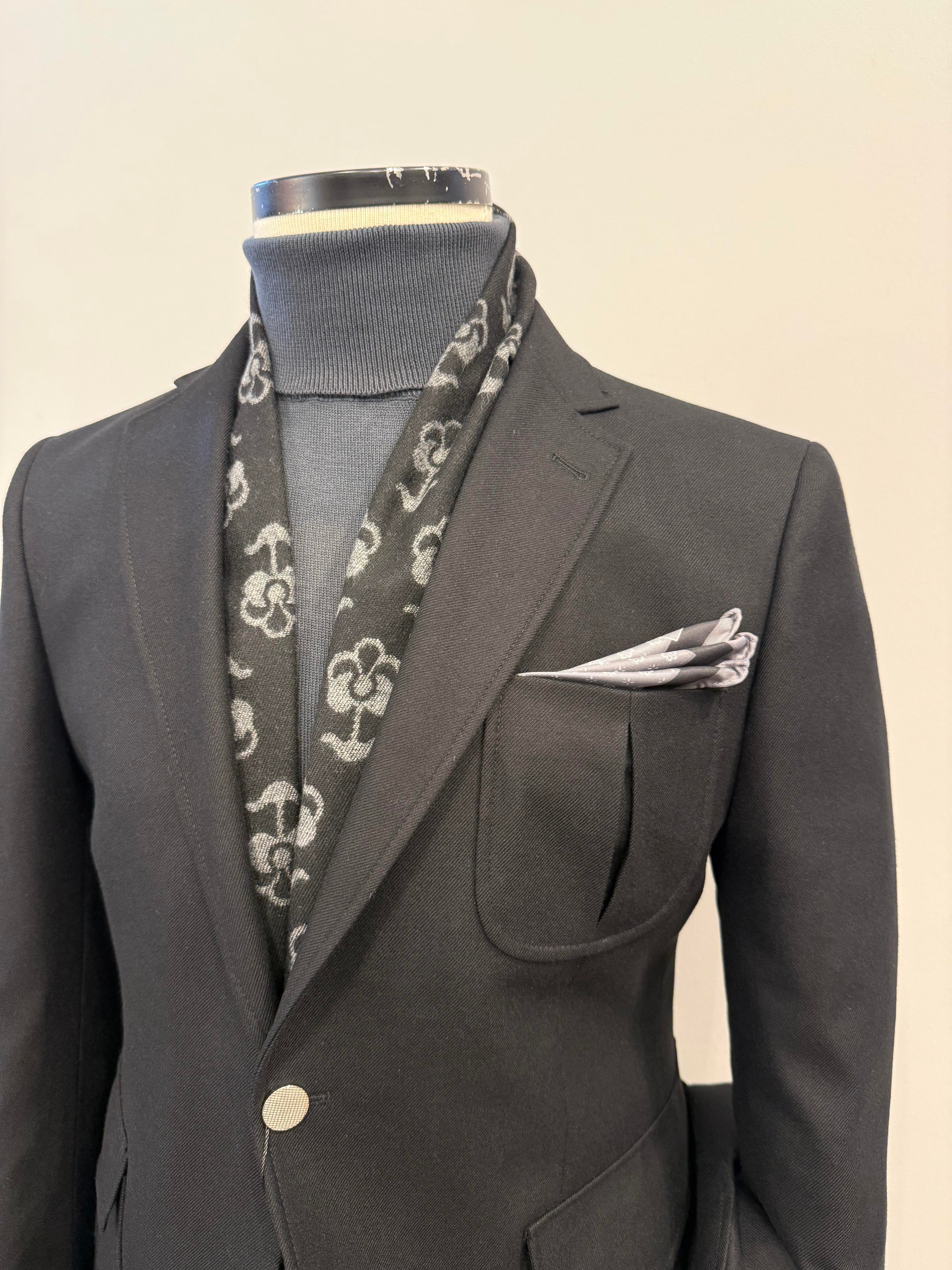 CEKET SİYAH TORBA CEPLİ