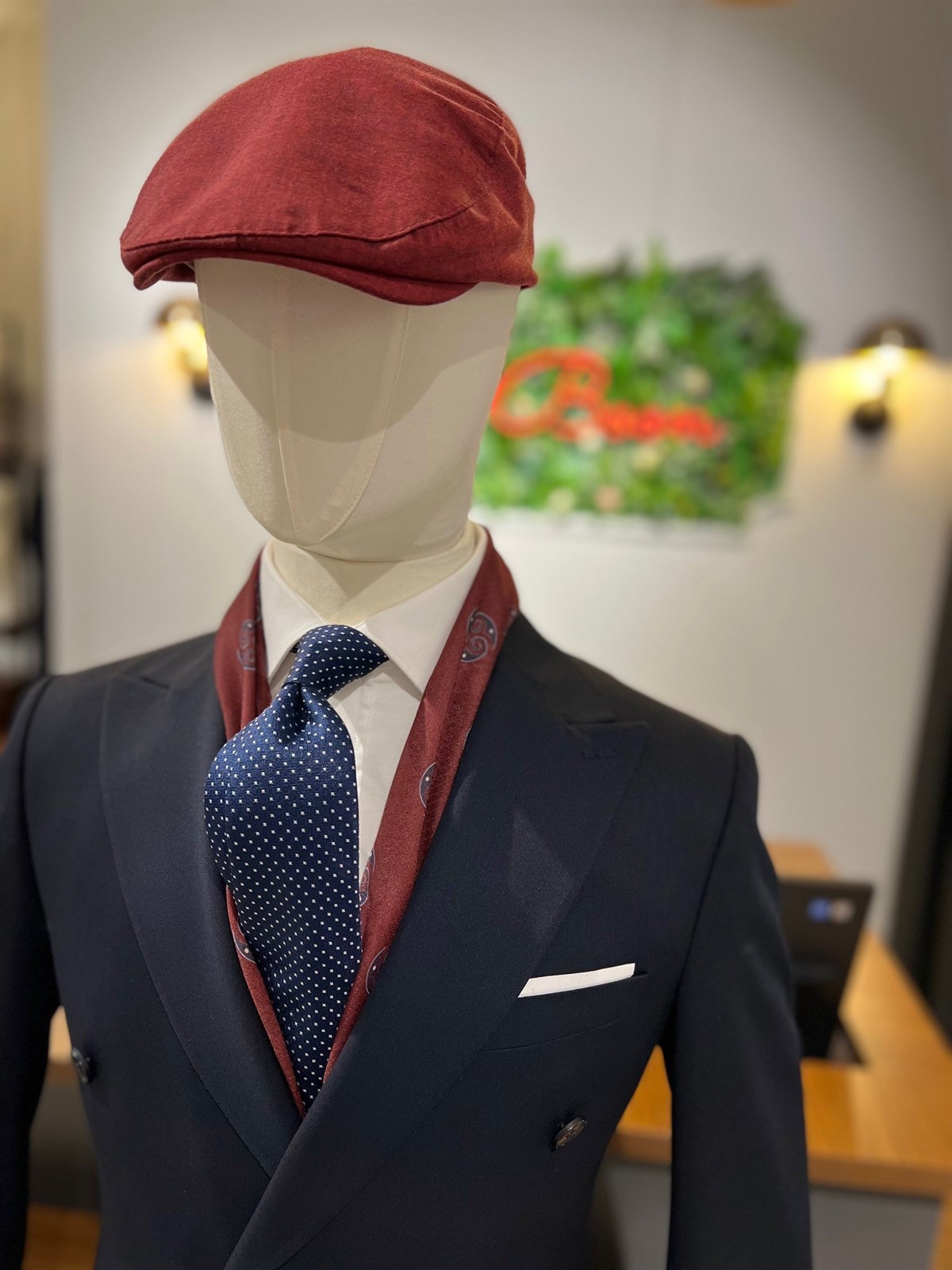 LACİVERT DÜZ KRUVAZE TAKIM ELBİSE