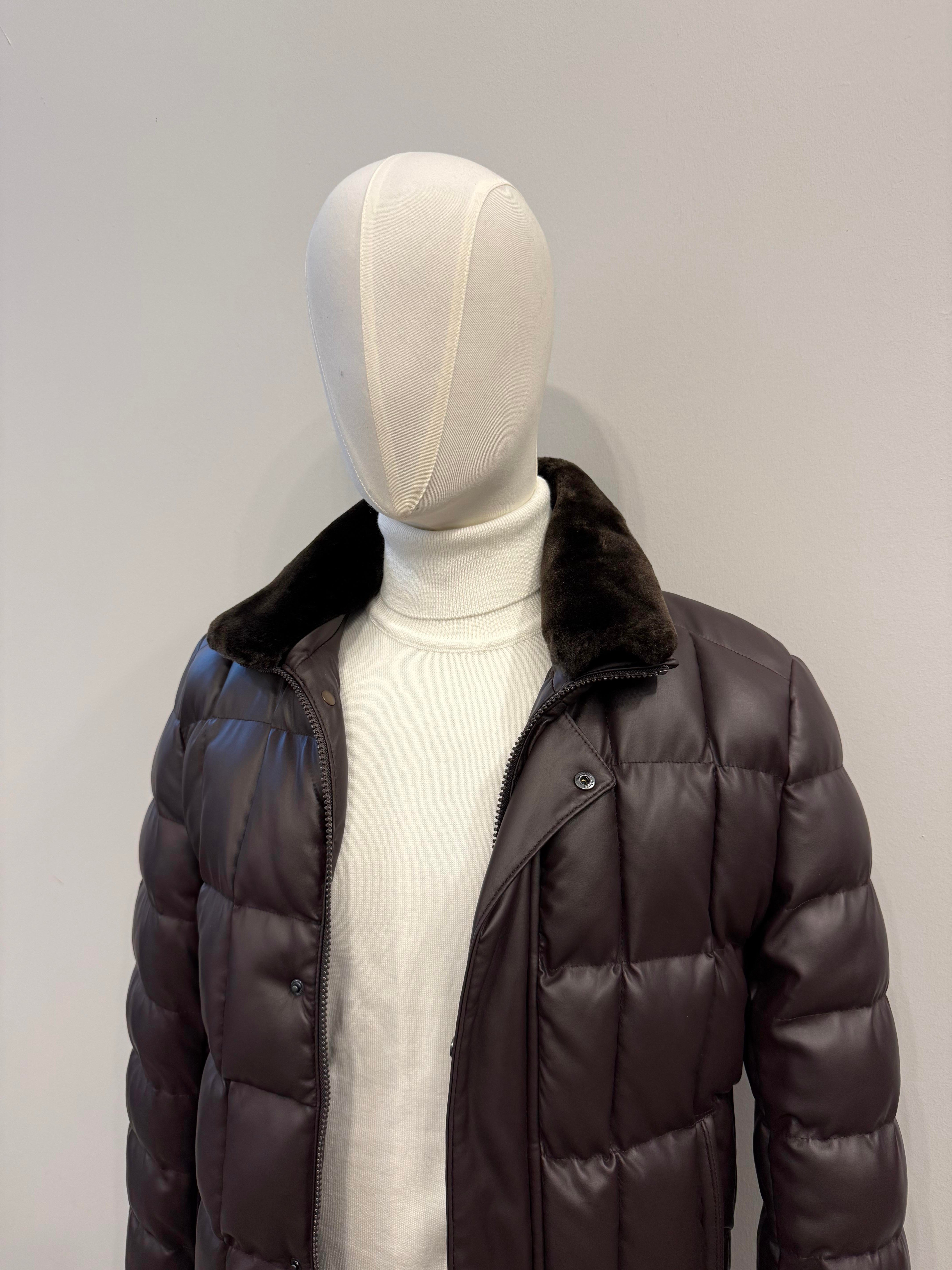 MONT YAKA KÜRKLÜ BORDO