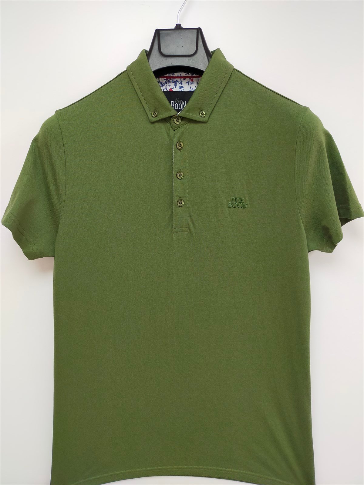 T-SHİRT POLO DÜĞMELİ YAKA