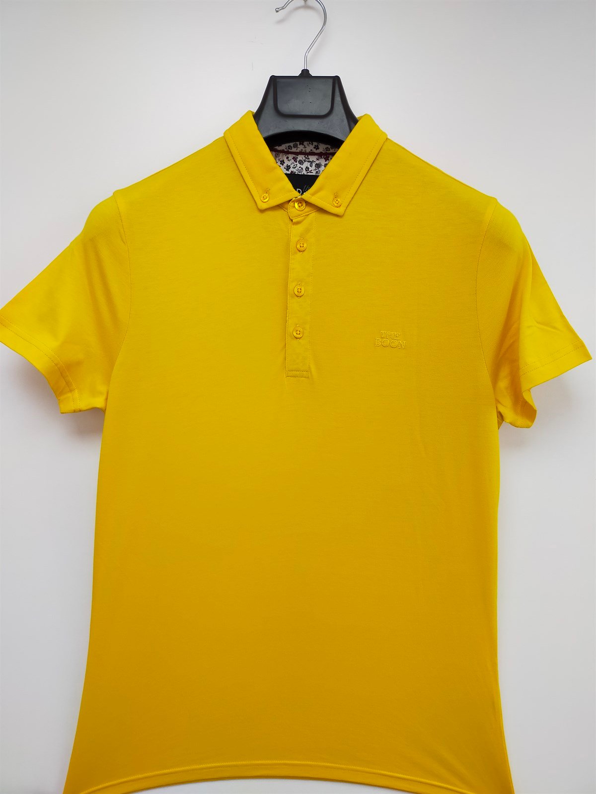 T-SHİRT POLO DÜĞMELİ YAKA