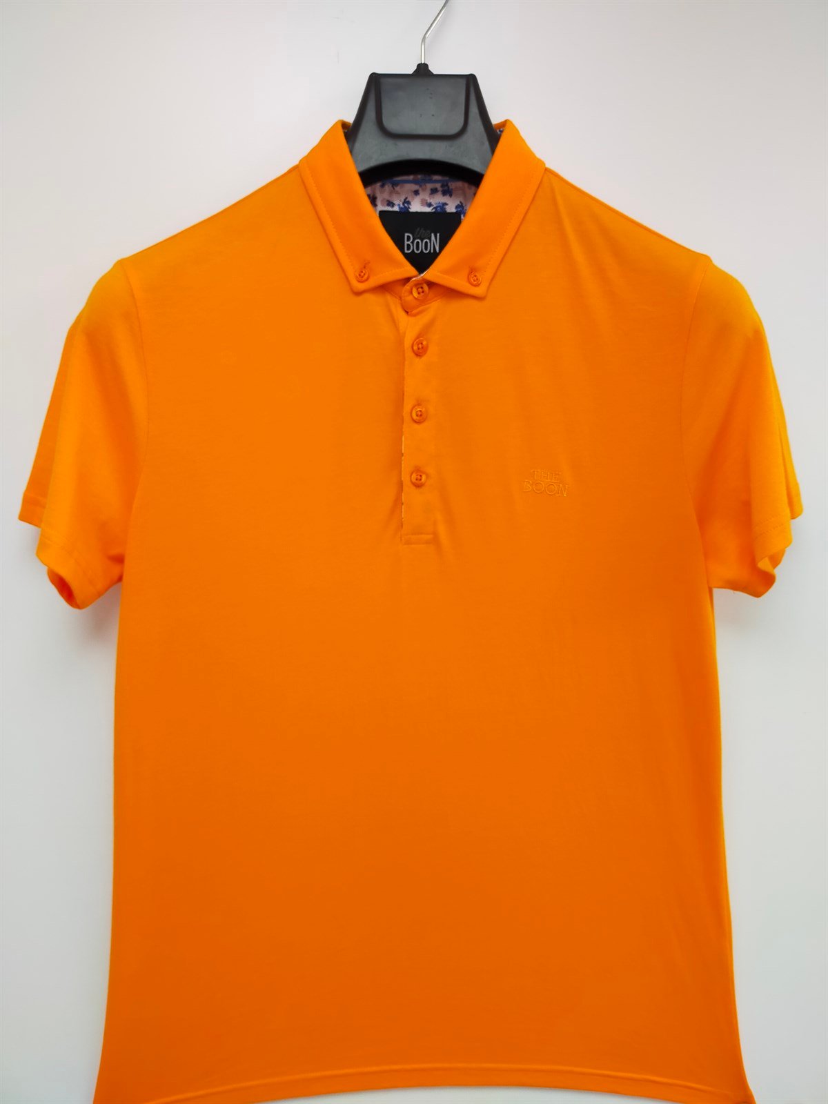 T-SHİRT POLO DÜĞMELİ YAKA