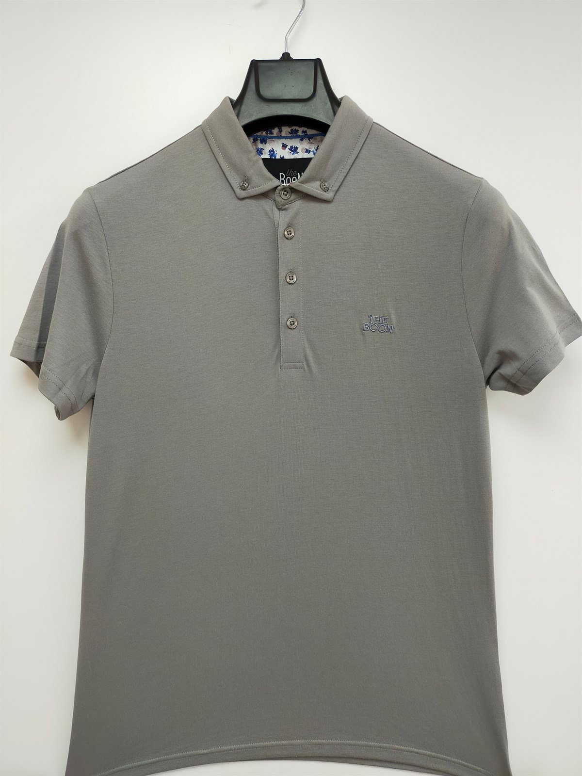 T-SHİRT POLO DÜĞMELİ YAKA