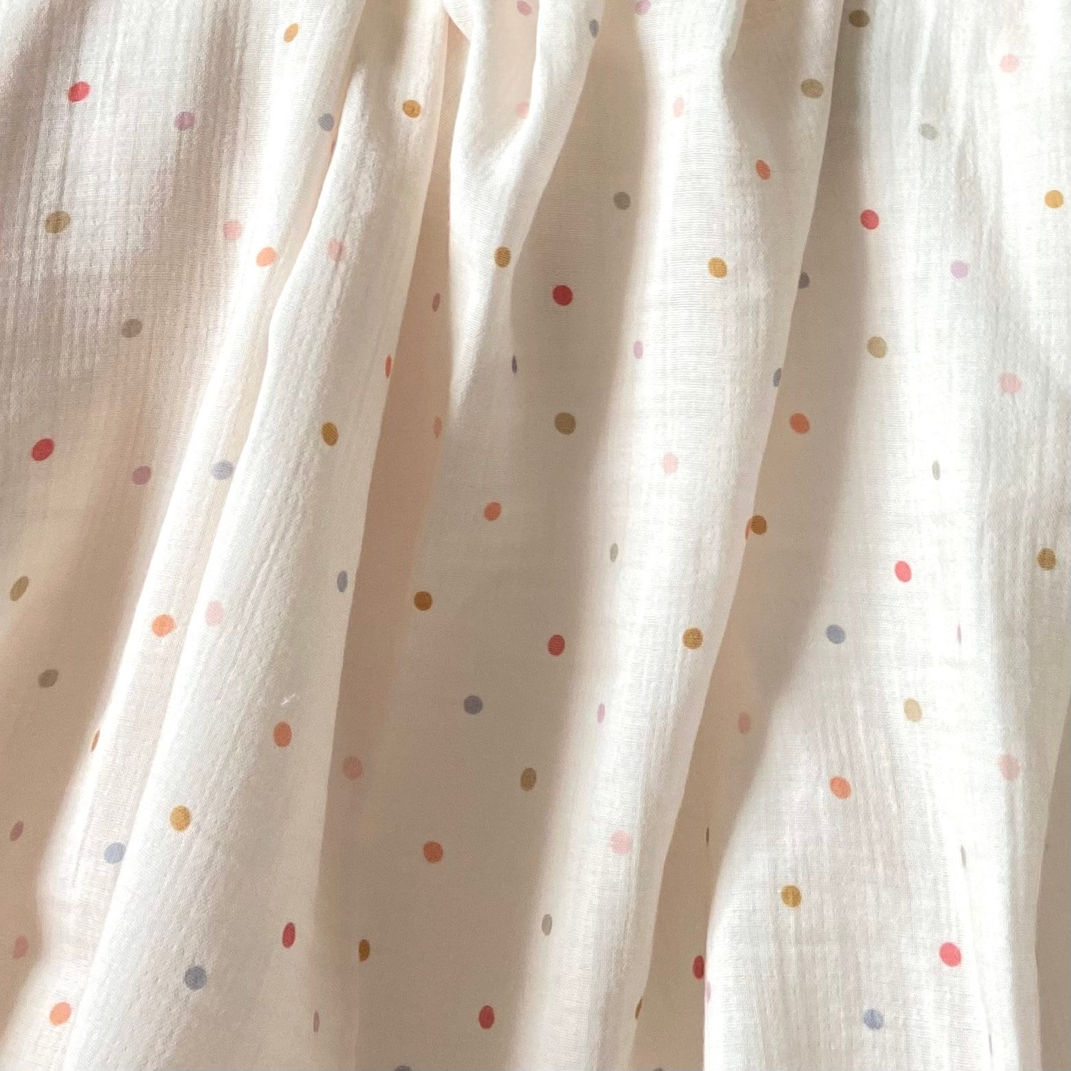Basics - Dot Müslin Kumaş