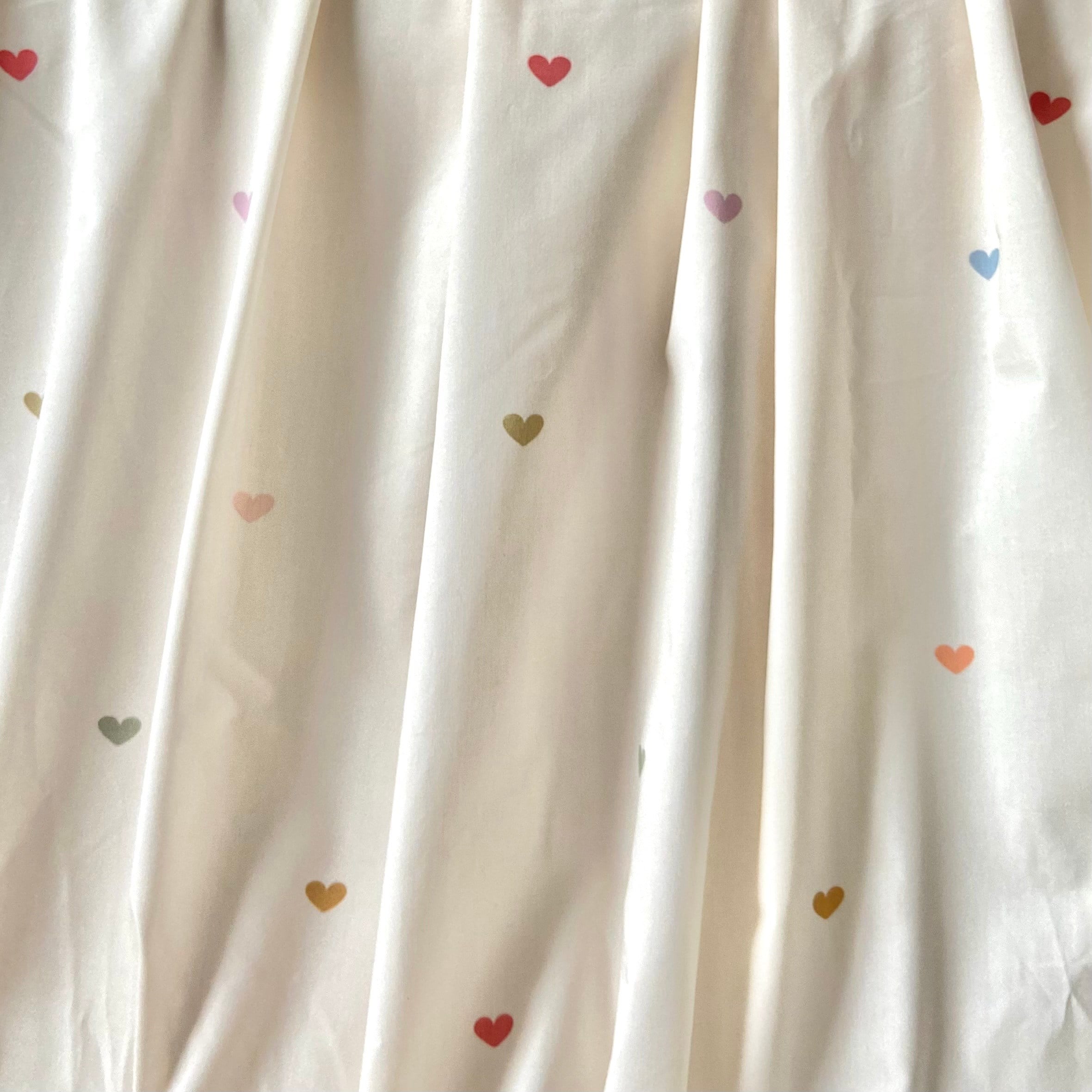 Basics - Heart Poplin Kumaş