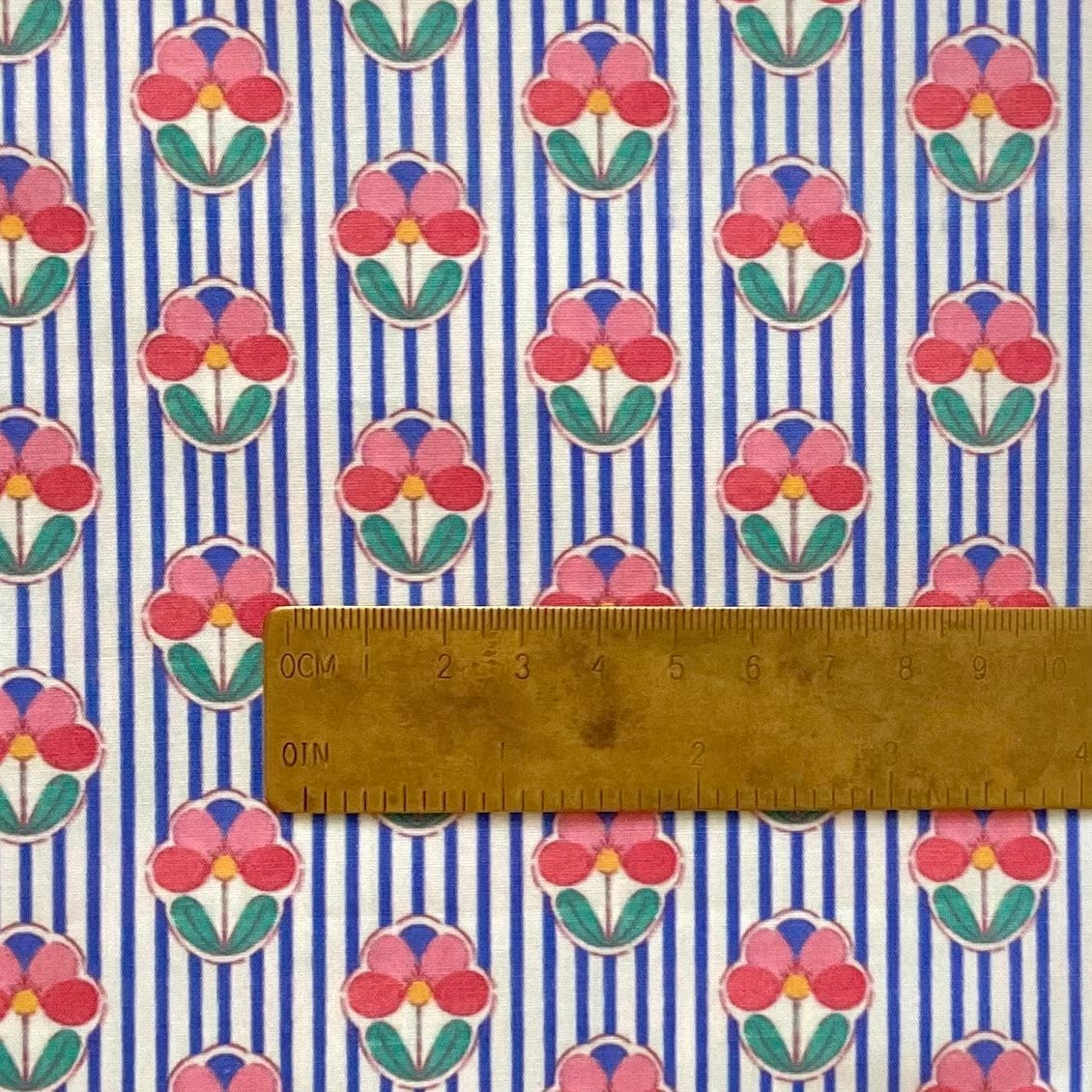 Bloom - Periwinkle Poplin Kumaş