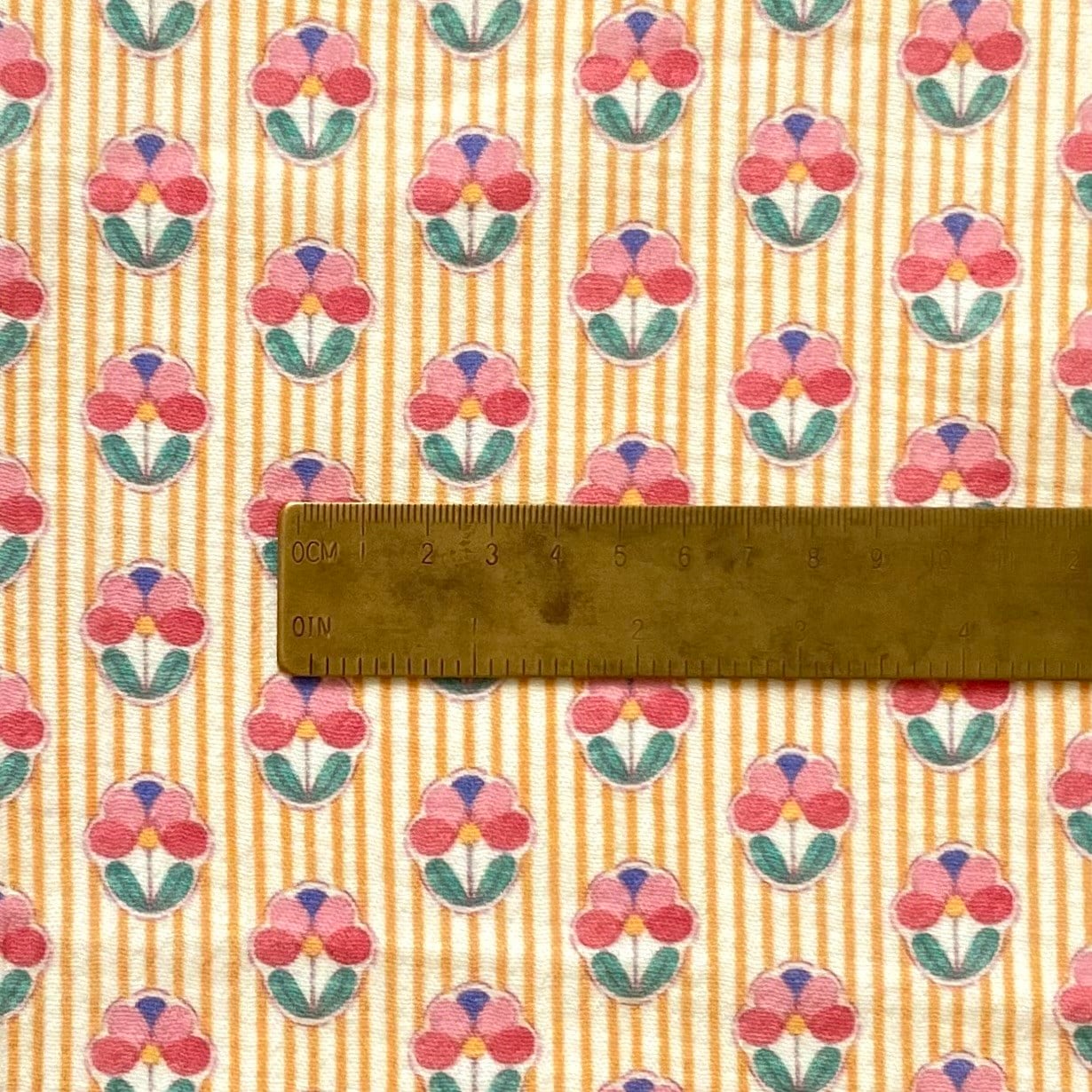 Bloom - Yellow Müslin Kumaş