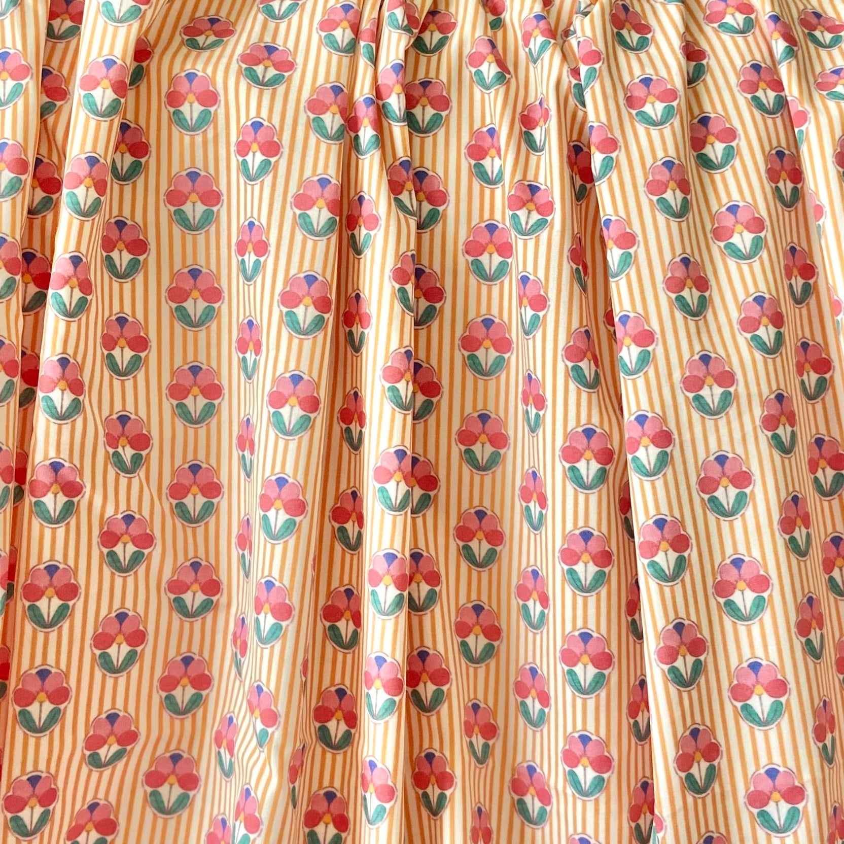 Bloom - Yellow Poplin Kumaş