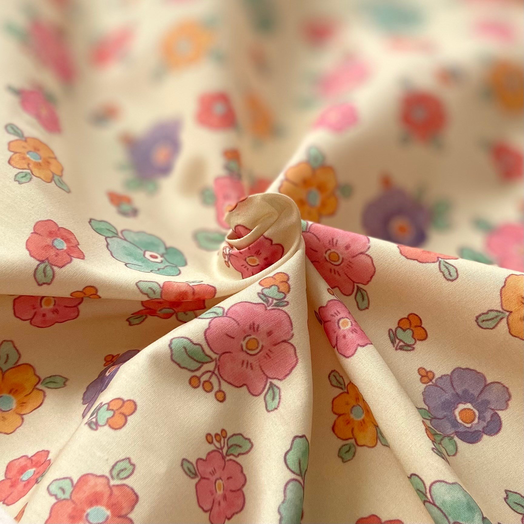 Cadienne Poplin Kumaş