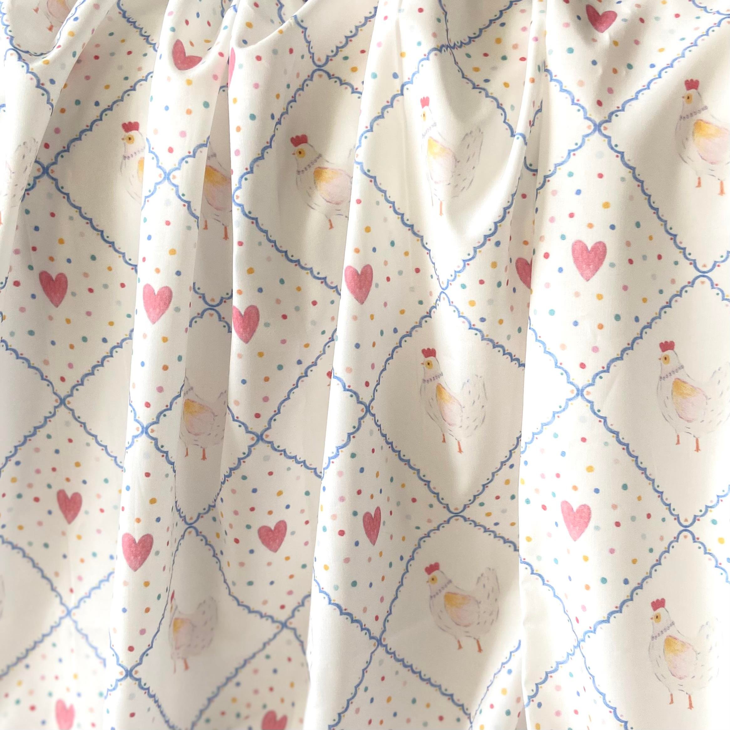 Chiv Rooster Poplin Kumaş