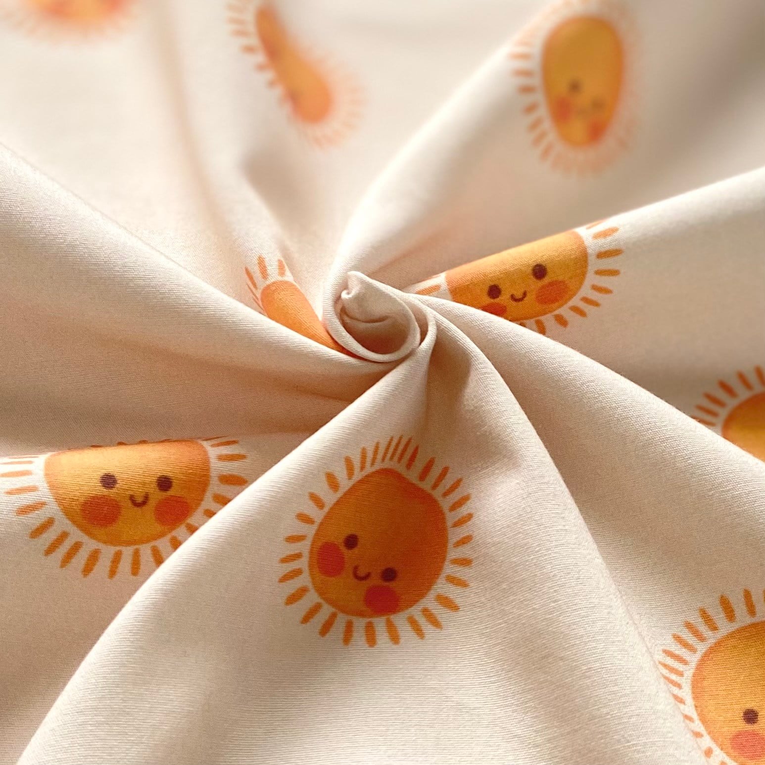 Cute Sun Poplin Kumaş