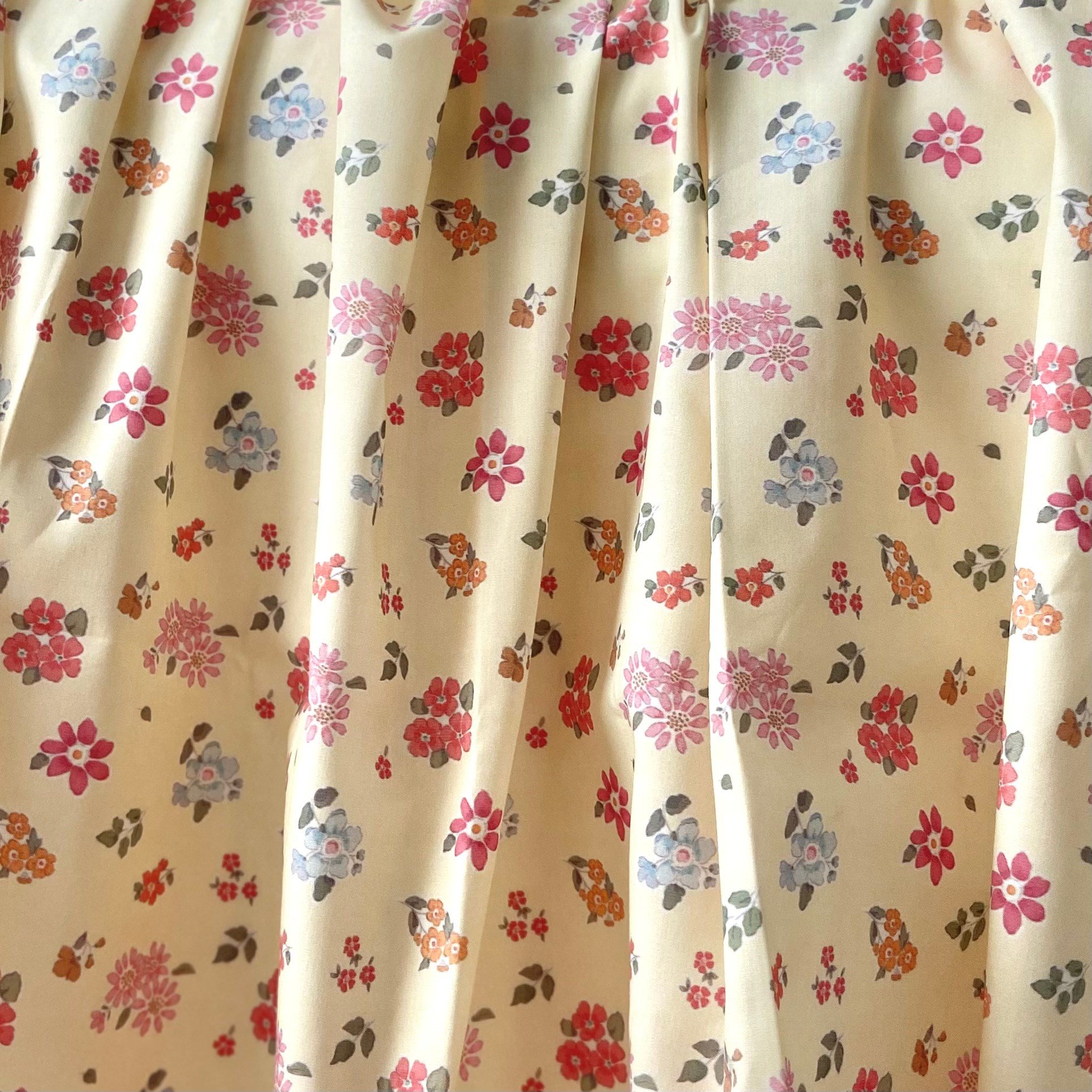 Fiona - Yellow Poplin Kumaş