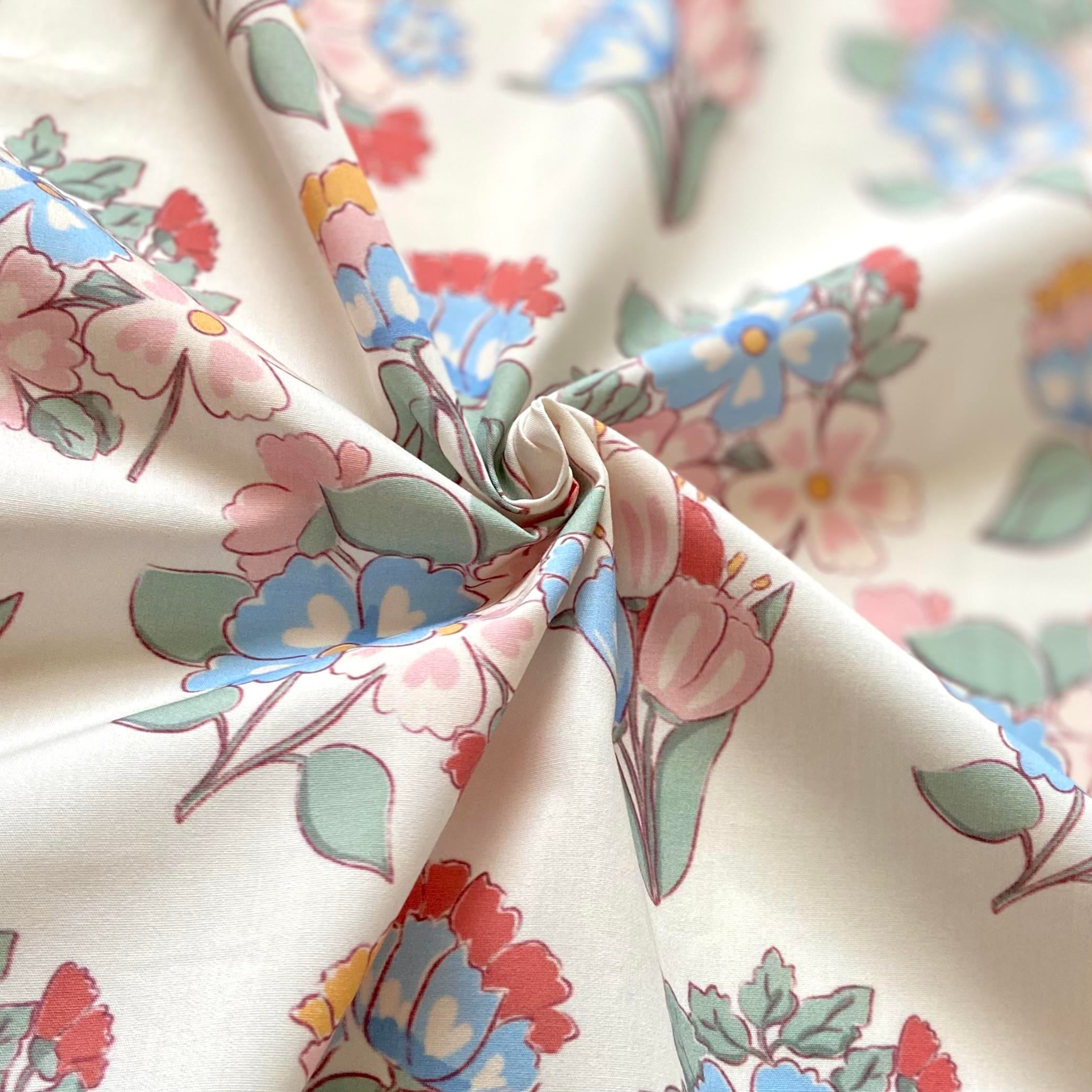 Fleurin Poplin Kumaş