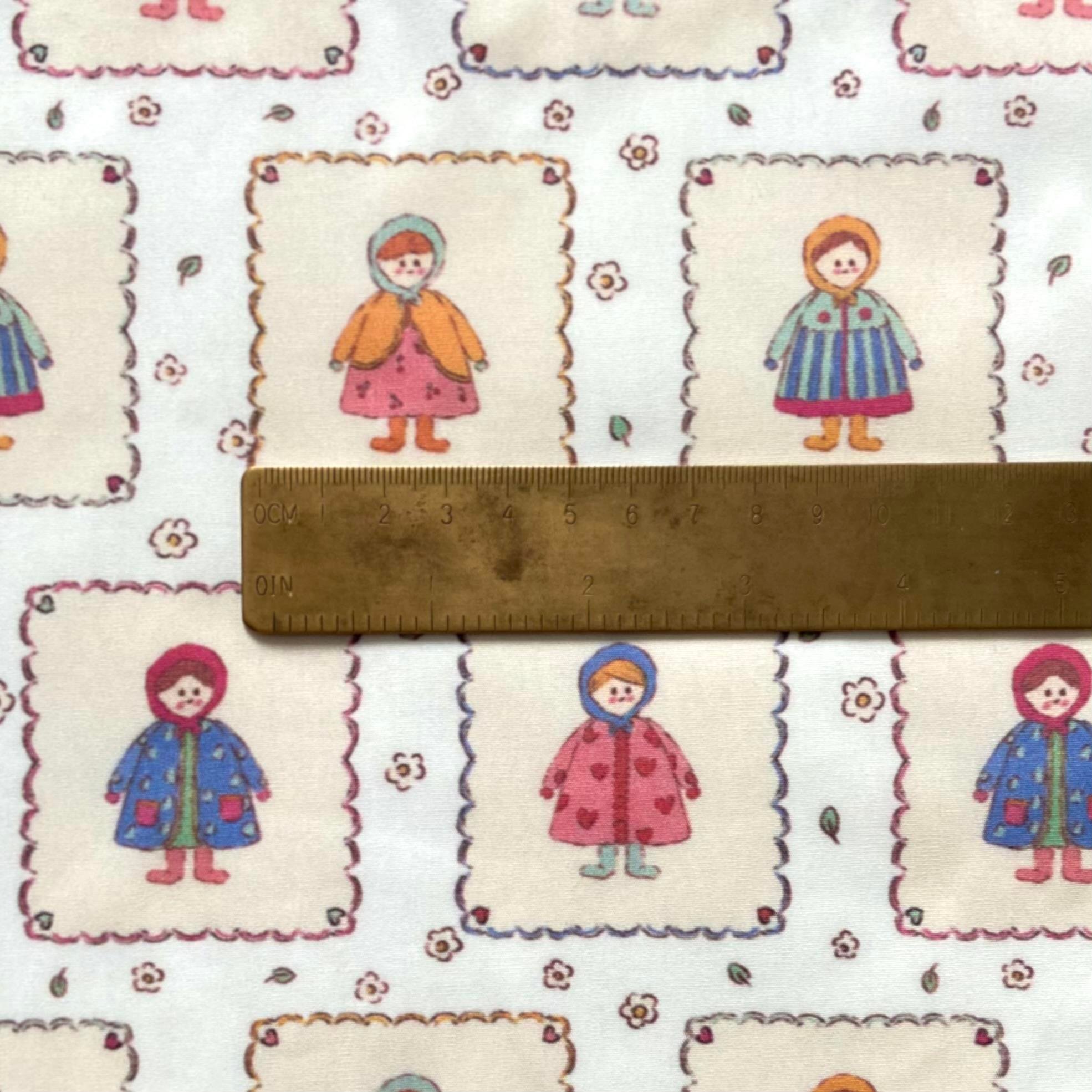 Fuzzy Coats Poplin Kumaş