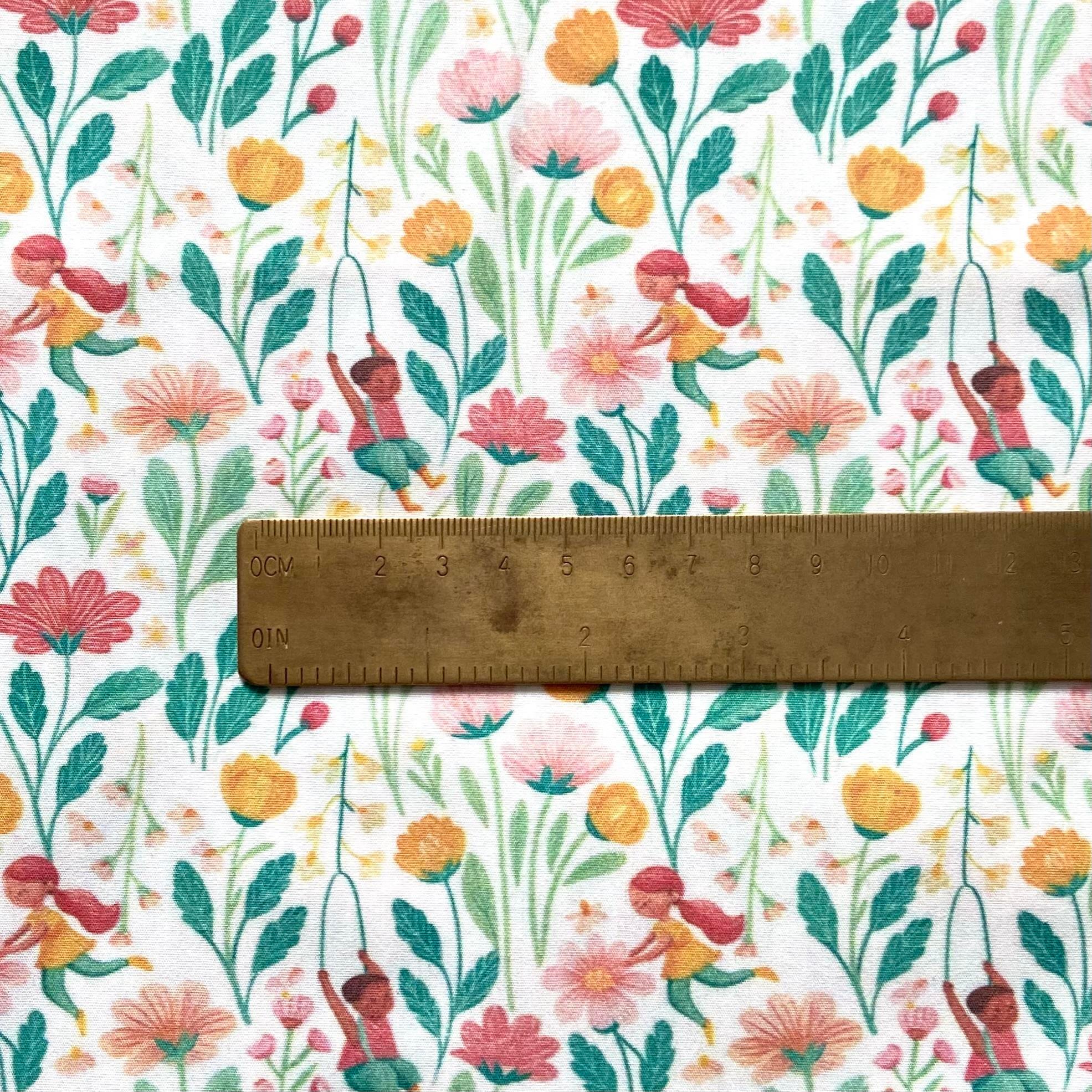 Greeting Spring Poplin Kumaş
