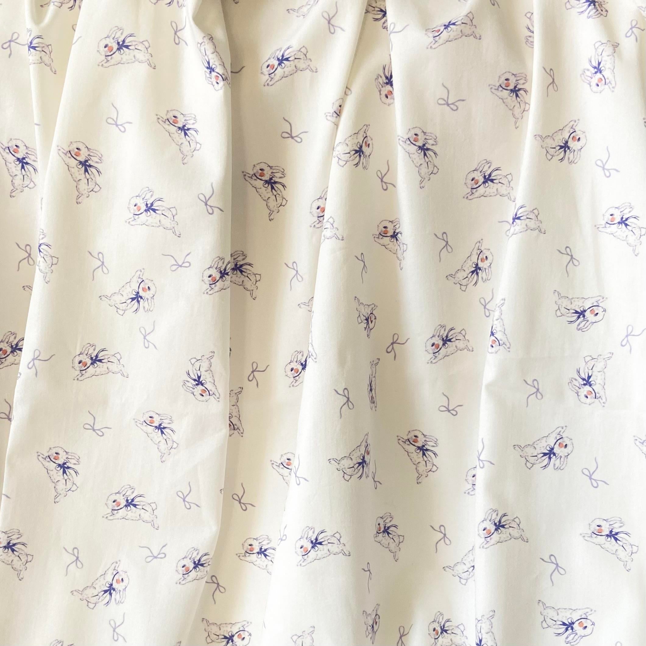 Inky - Rabbit Poplin Kumaş