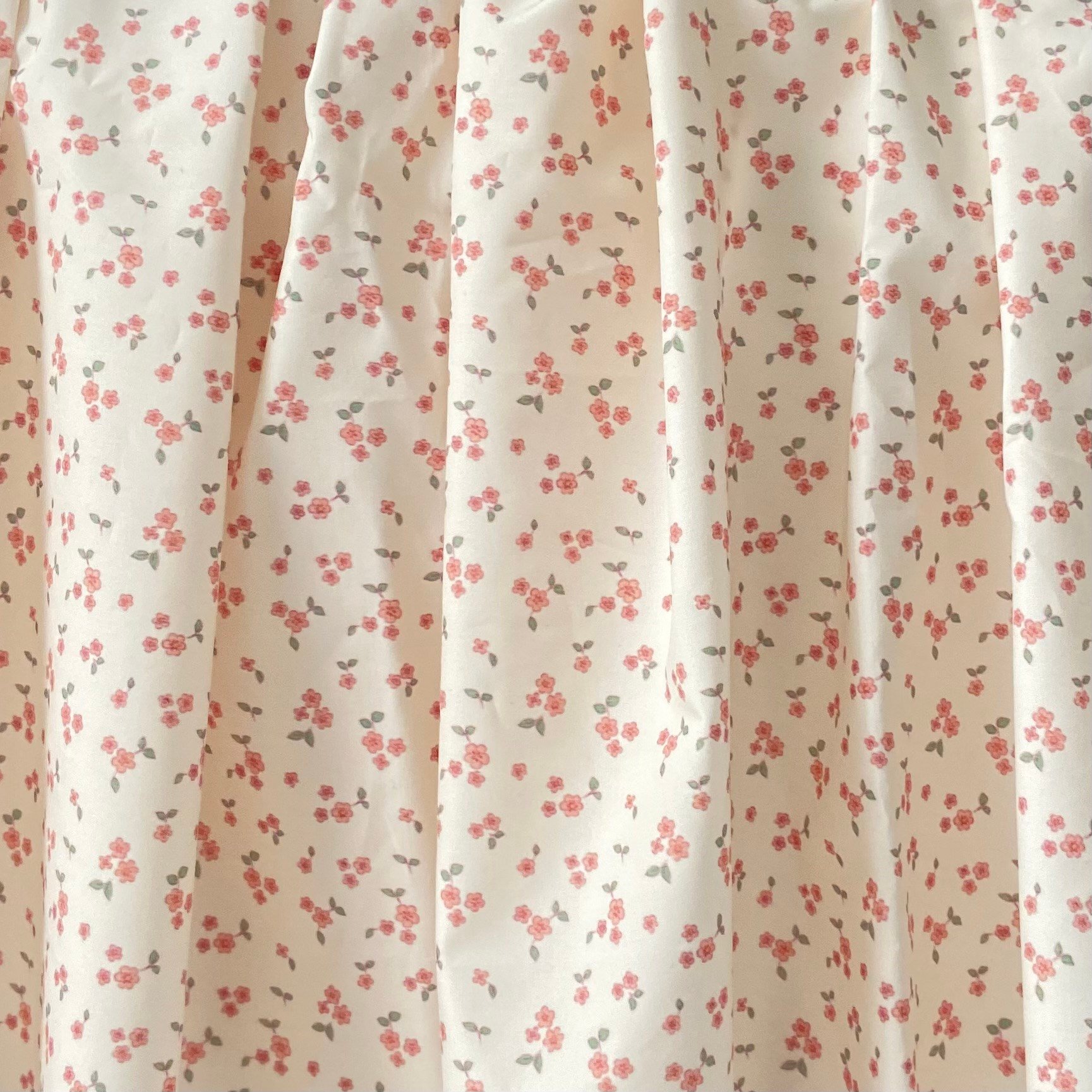 Little Blush Blooms Poplin Kumaş