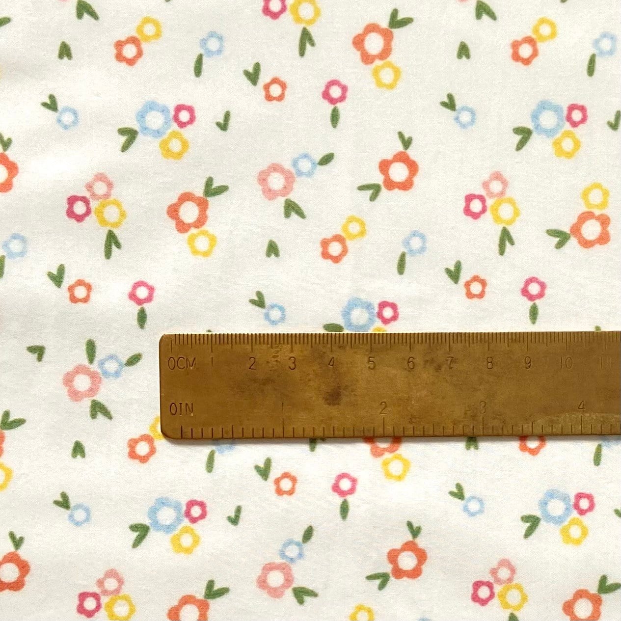 Little Flowers Poplin Kumaş